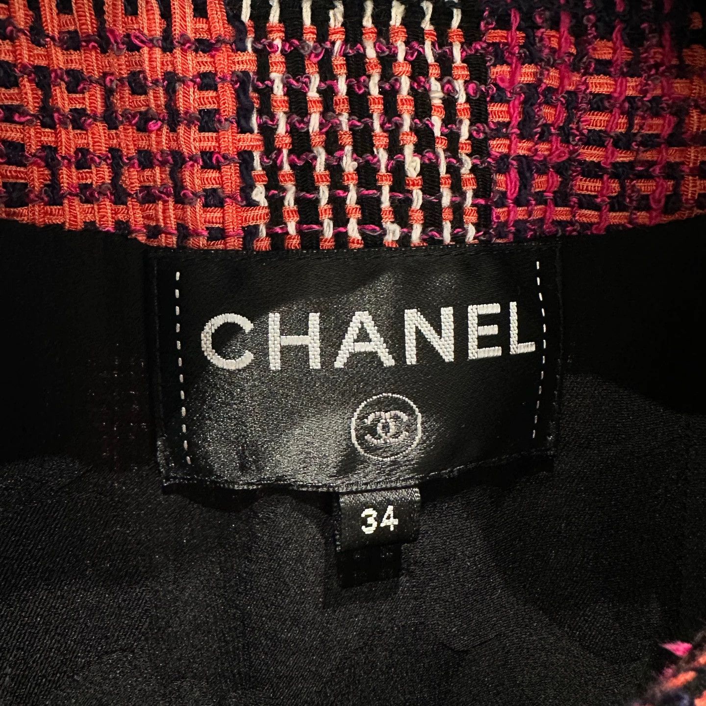 Chanel Chanel apr111 Rooftop Check Dress 34 Viscose Size XS / US 0-2 / IT 36-38 - 3 Thumbnail