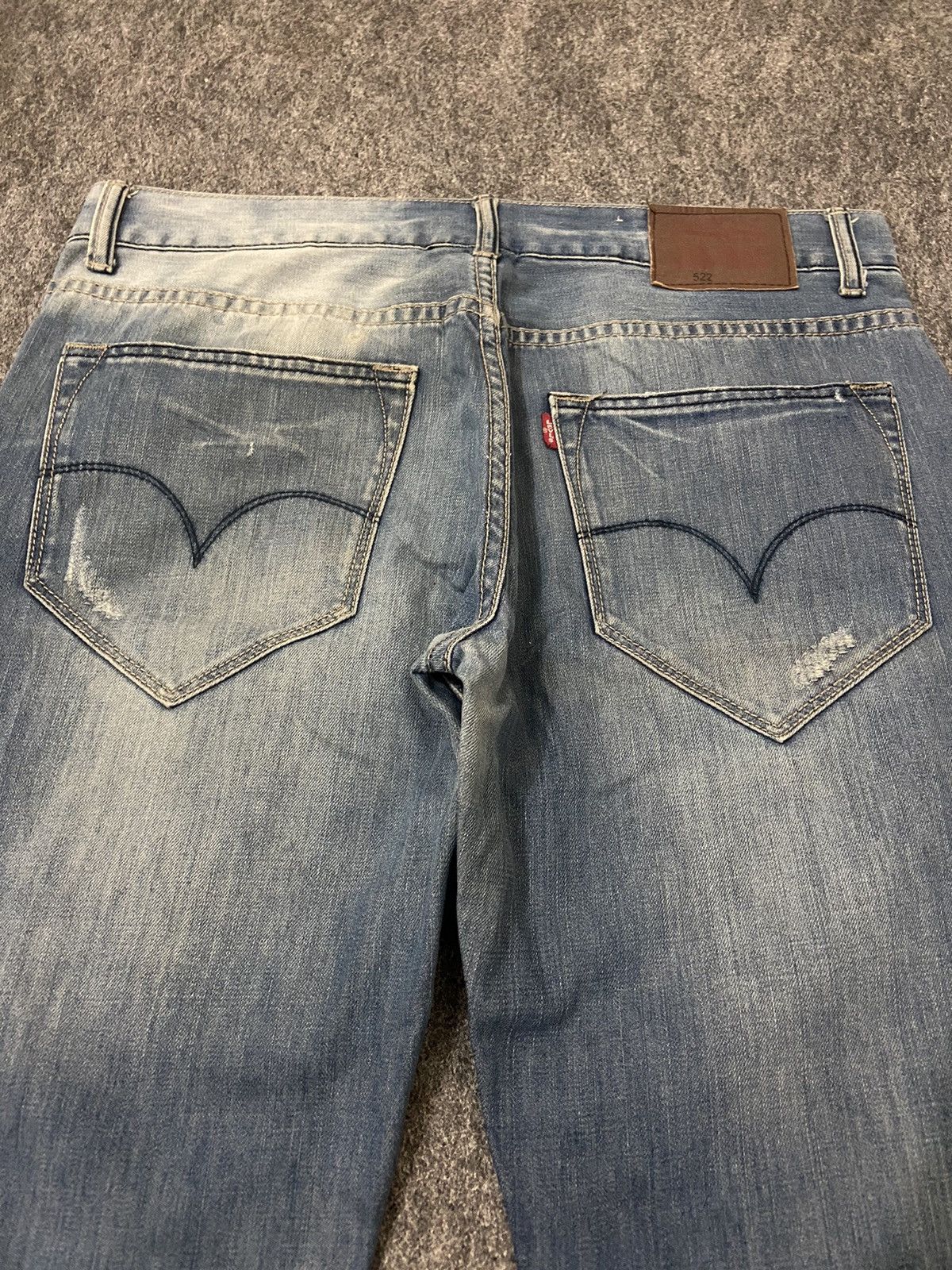 Levi's Vintage Clothing Levi’s denim pants 522 desetresed vintage Size US 34 / EU 50 - 3 Thumbnail