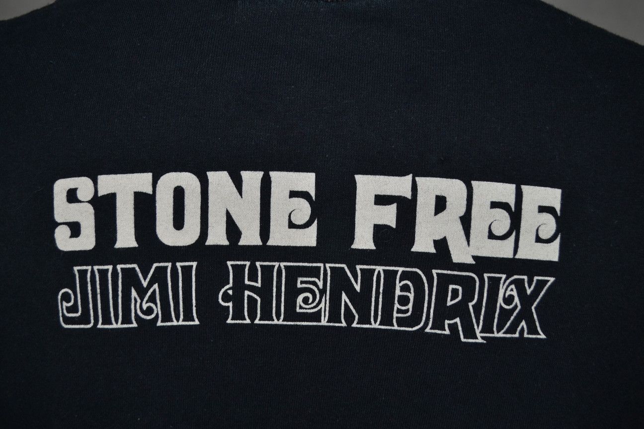 Jimi Hendrix × Vintage Vintage 2004 Jimi Hendrix Stone Free t-shirt Size US L / EU 52-54 / 3 - 3 Thumbnail