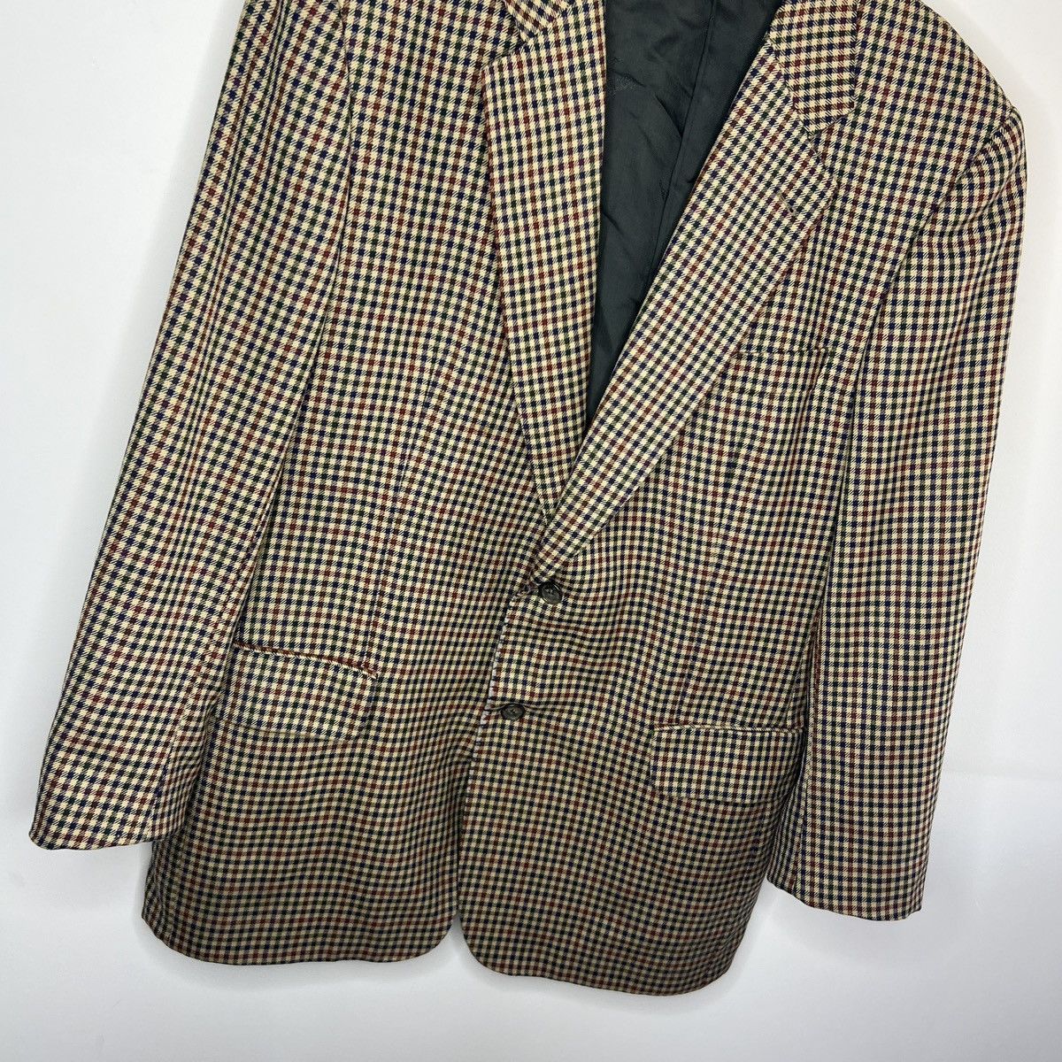 Burberry × Designer × Vintage Vintage Burberry Men’s Blazer Jacket Wool Luxury Classic Size 42R - 3 Thumbnail