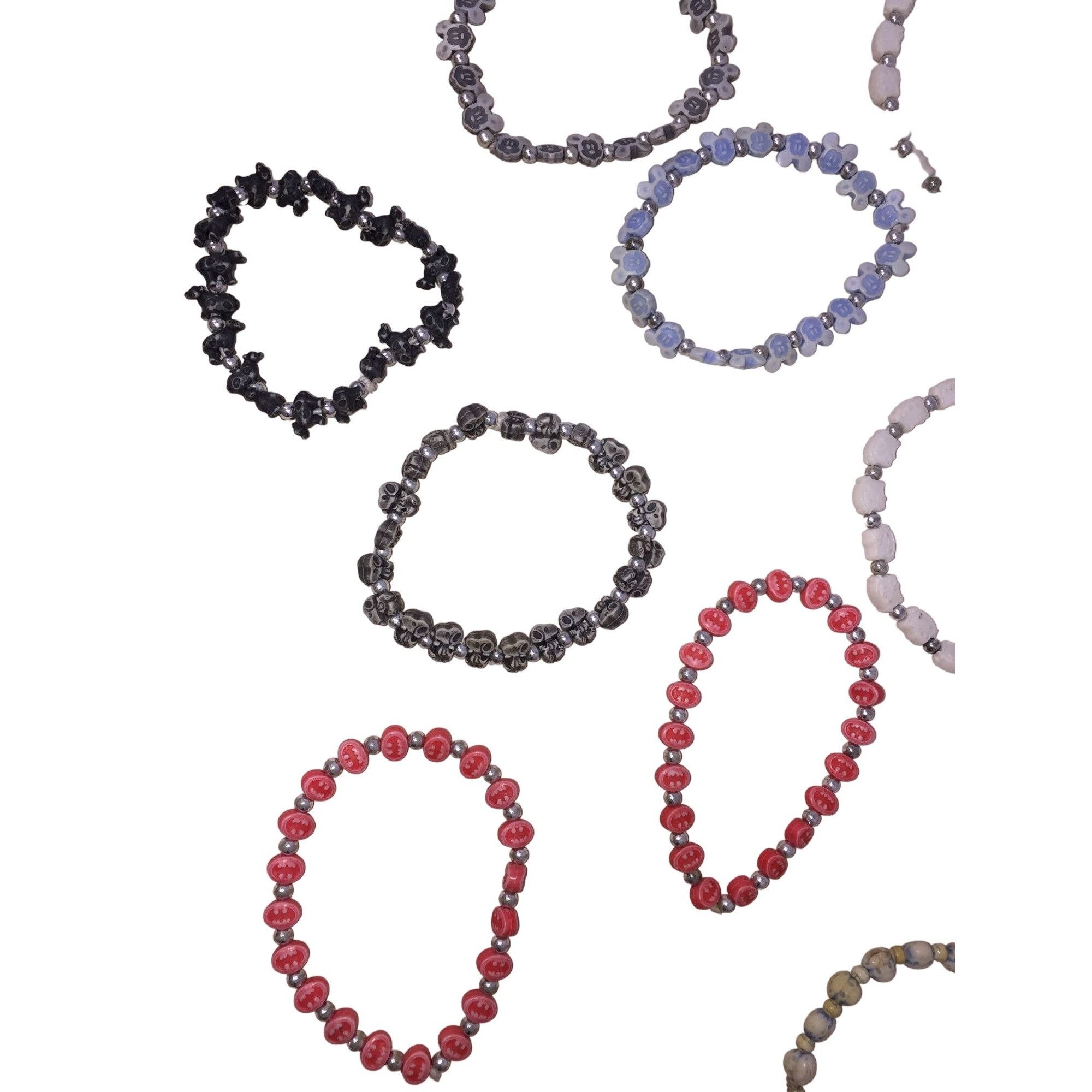 Other Womens/Girls Stretchy Bracelet Lot of 13- Mickey/Minnie Mous Size ONE SIZE - 4 Thumbnail