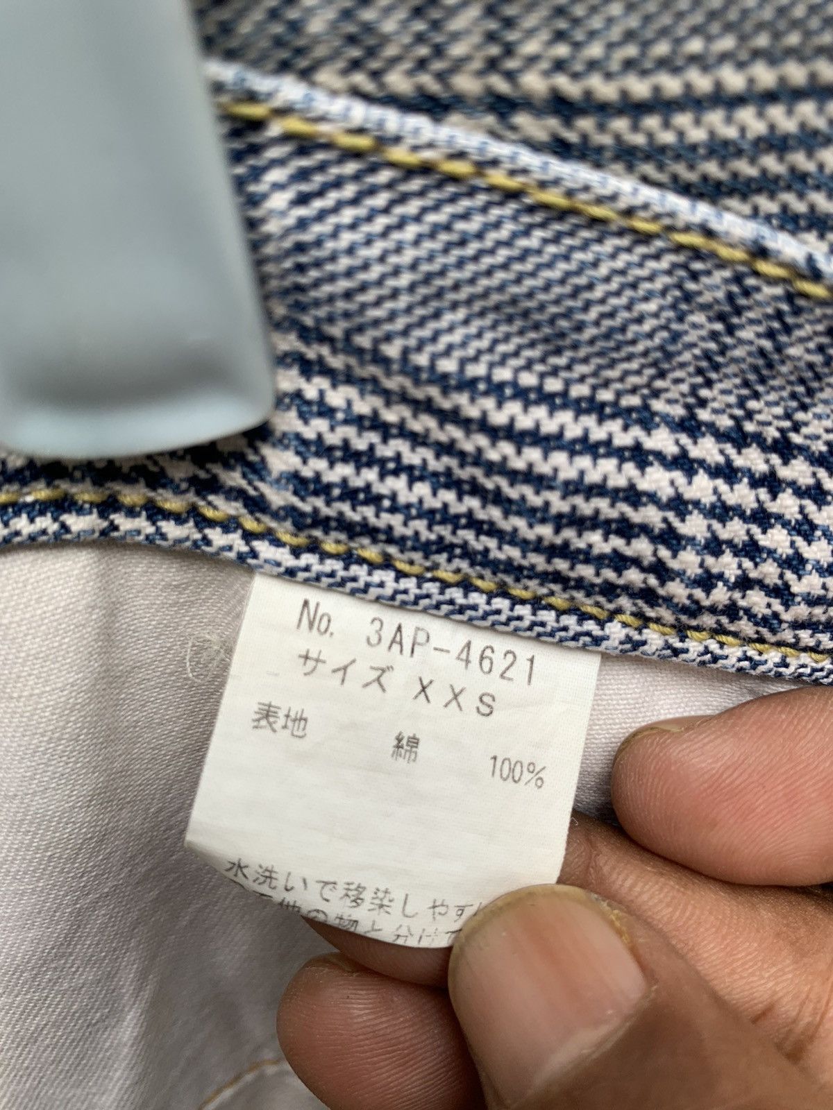 Hysteric Glamour Hysteric Glamour Plaid Checkered Skinny Pants Size US 28 / EU 44 - 24 Thumbnail
