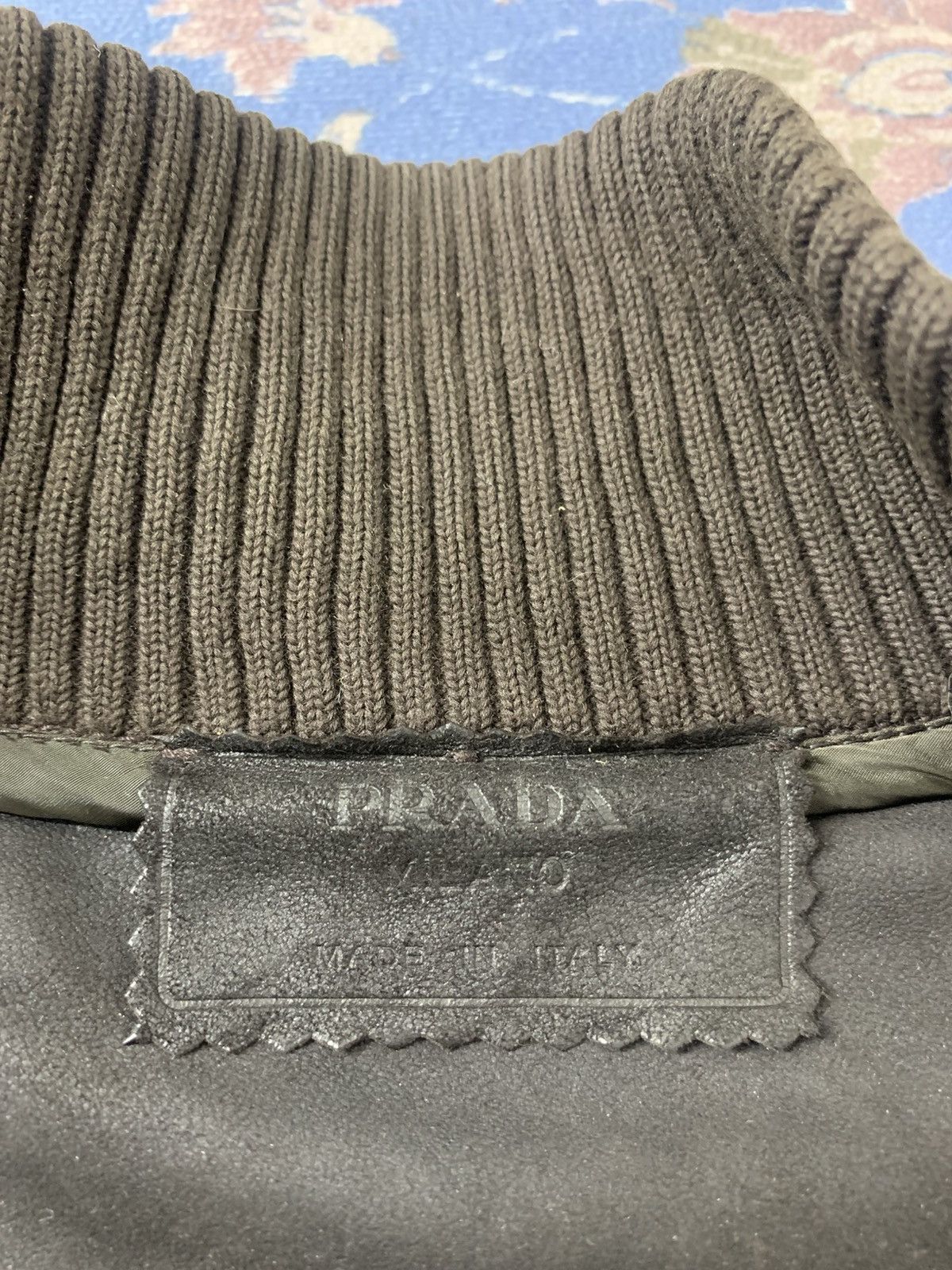 Prada Vintage PRADA Leather Biker Jacket Size US M / EU 48-50 / 2 - 11 Thumbnail