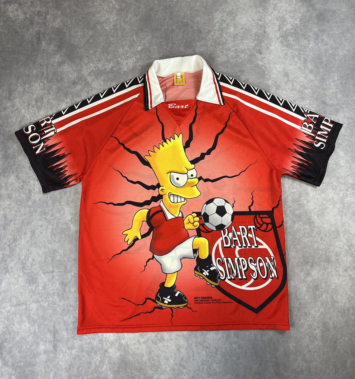Matt Groening The Simpsons 1999 2000 Bart Simpson Jersey