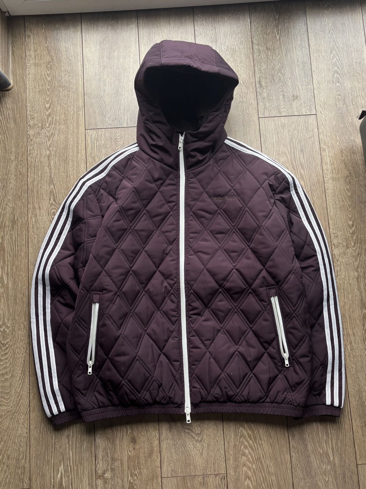 Adidas × Wales Bonner Adidas x Wales Bonner Quilted Jacket – 3 Stripes, Vintage Size US M / EU 48-50 / 2 - 1 Thumbnail
