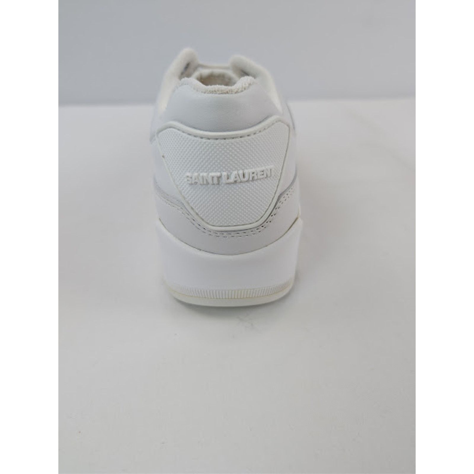 Saint Laurent Paris o1rshd1 Bump Low-Top Sneakers in Blanc Optique / Bianco Size US 10 / EU 43 - 18 Thumbnail