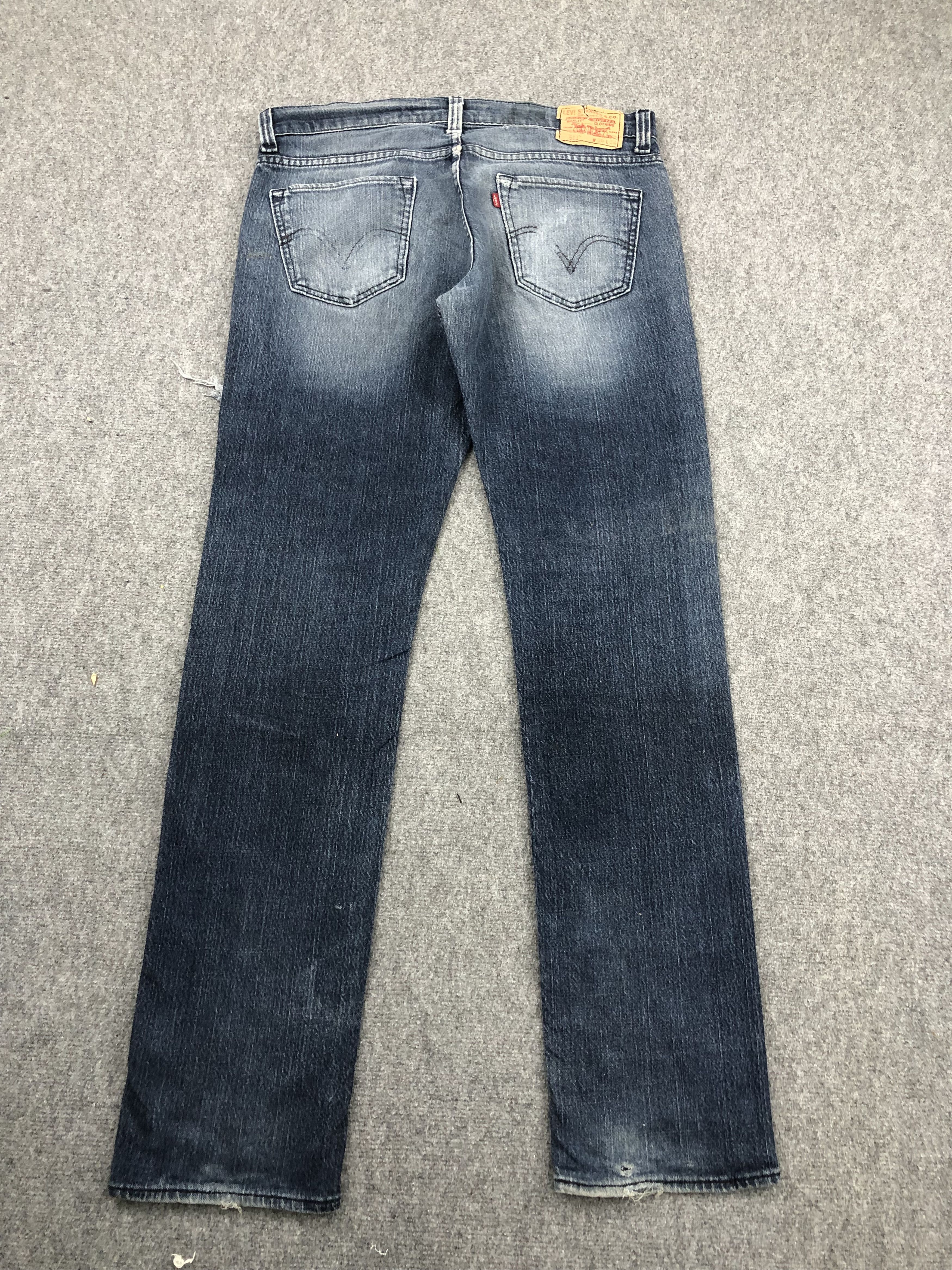 Levi's Vintage Levis 511 Distressed Blue Denim Jeans DPP0243 Size US 36 / EU 52 - 3 Thumbnail