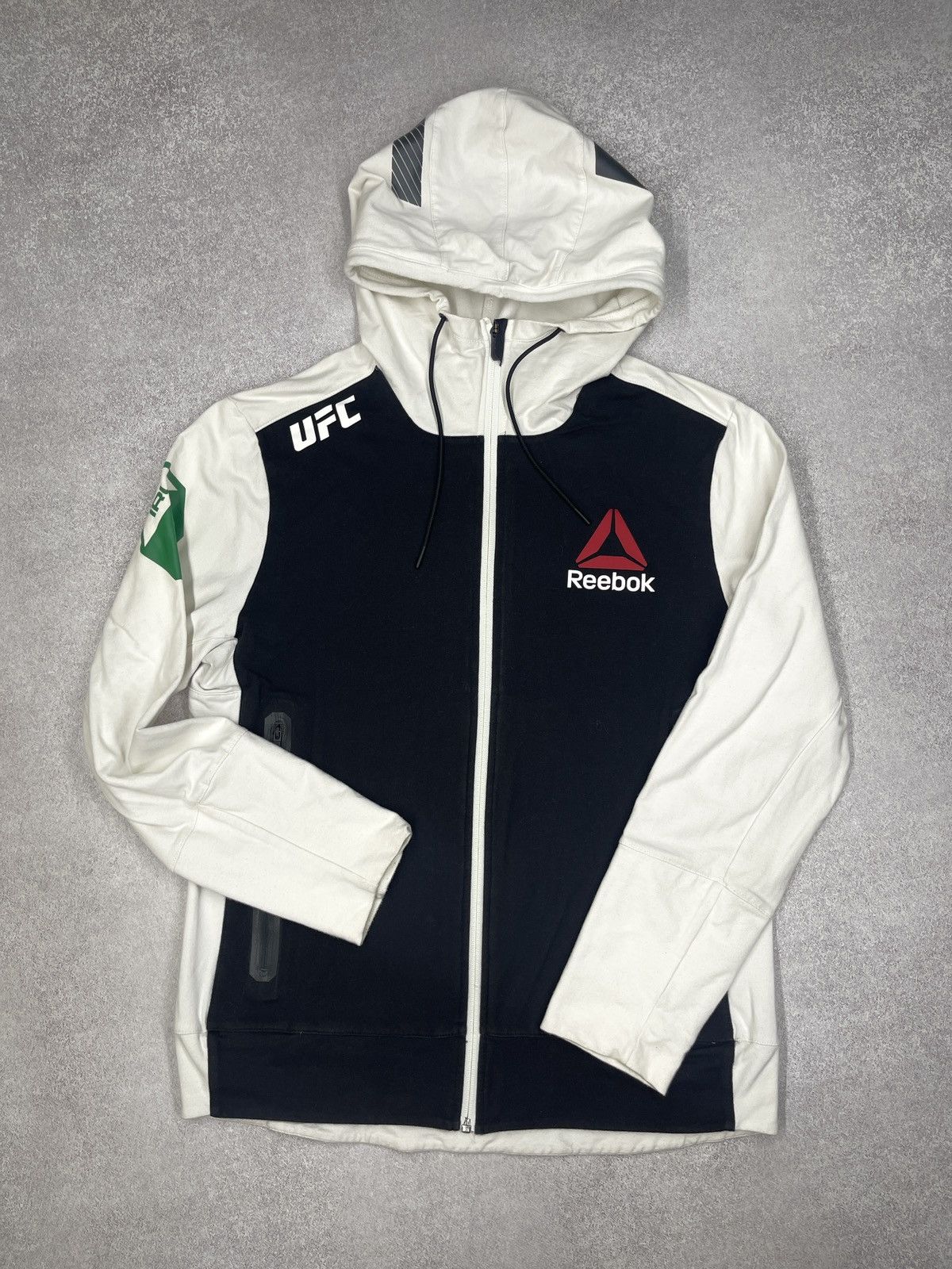 Reebok Mens Reebok UFC Conor McGregor Zip Hoodie Size M Size US M / EU 48-50 / 2 - 8 Thumbnail