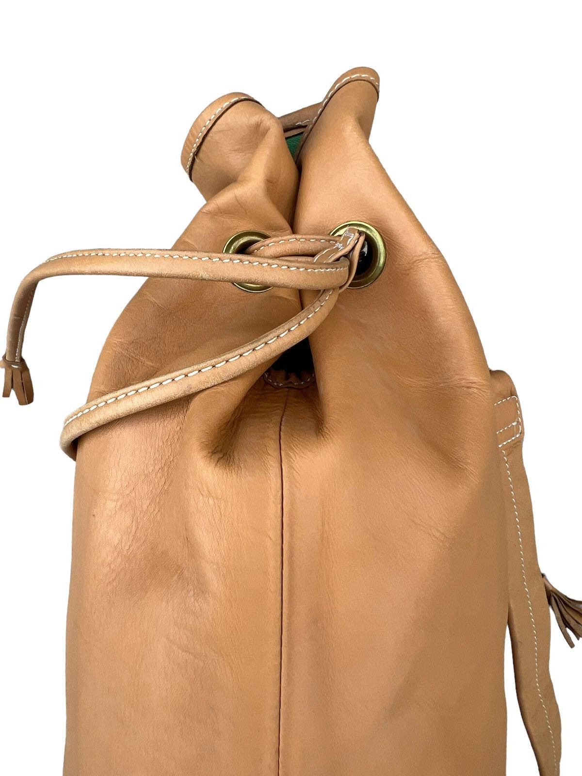 Leather Vintage Upla Paris Leather Backpack Bag Size ONE SIZE - 19 Thumbnail
