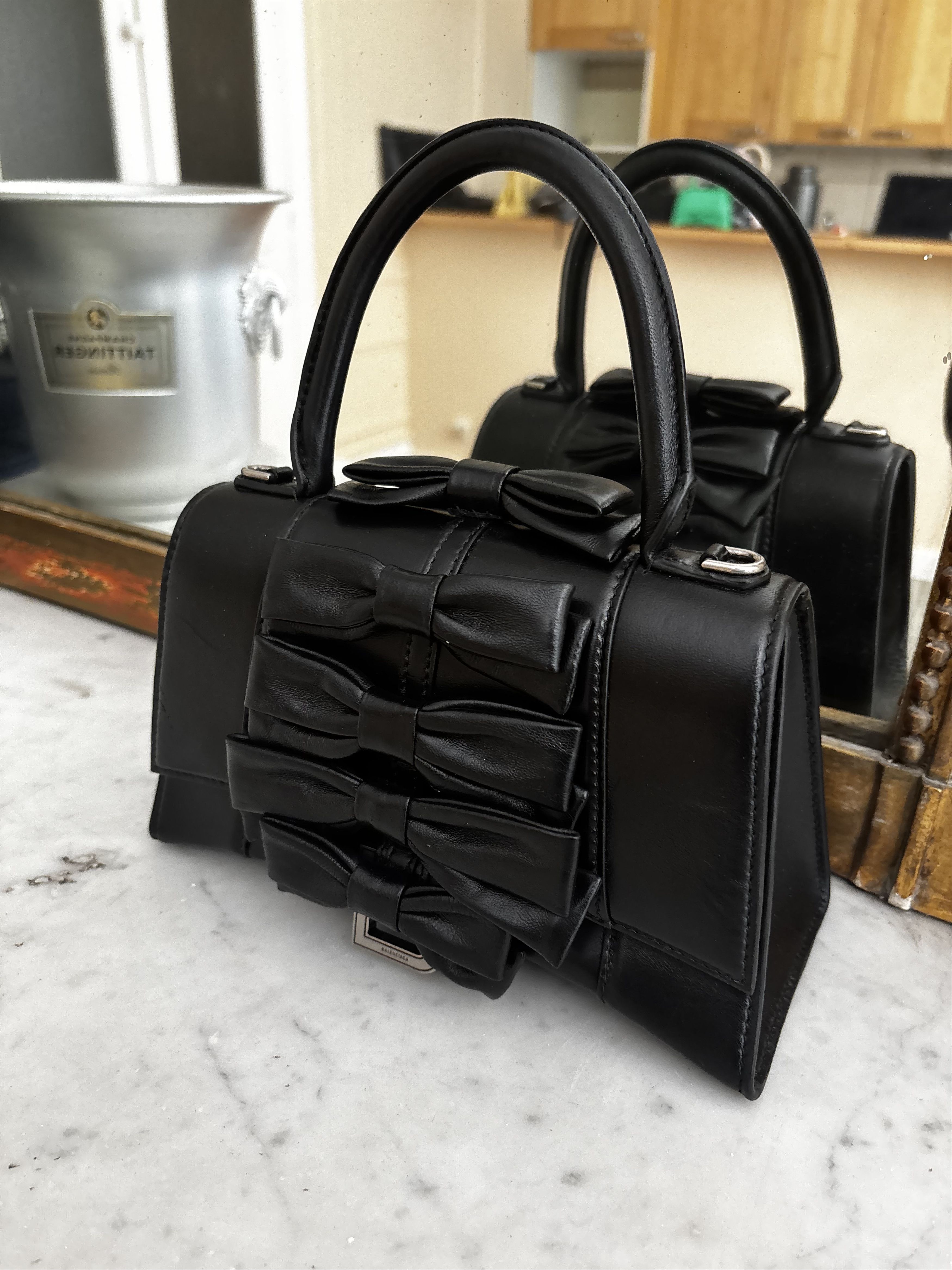 Balenciaga Balenciaga Hourglass S Bow - Bag Ultra Rare Size ONE SIZE - 9 Thumbnail