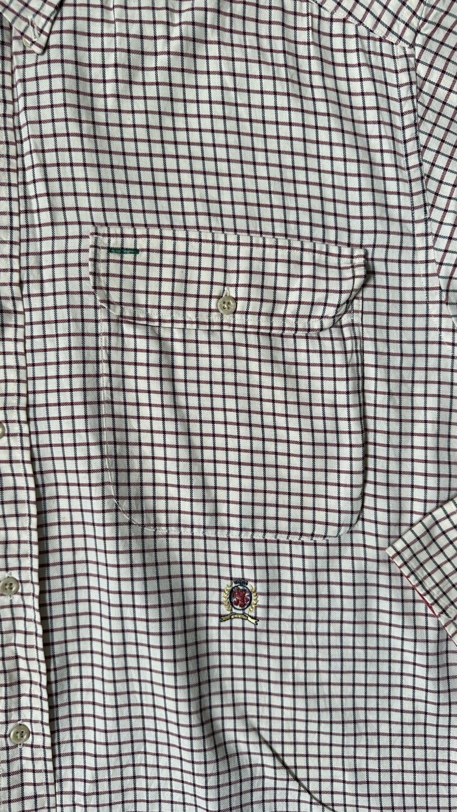 Tommy Hilfiger VINTAGE TOMMY HILFIGER CHECKERED SHIRT Size US XXL / EU 58 / 5 - 2 Thumbnail