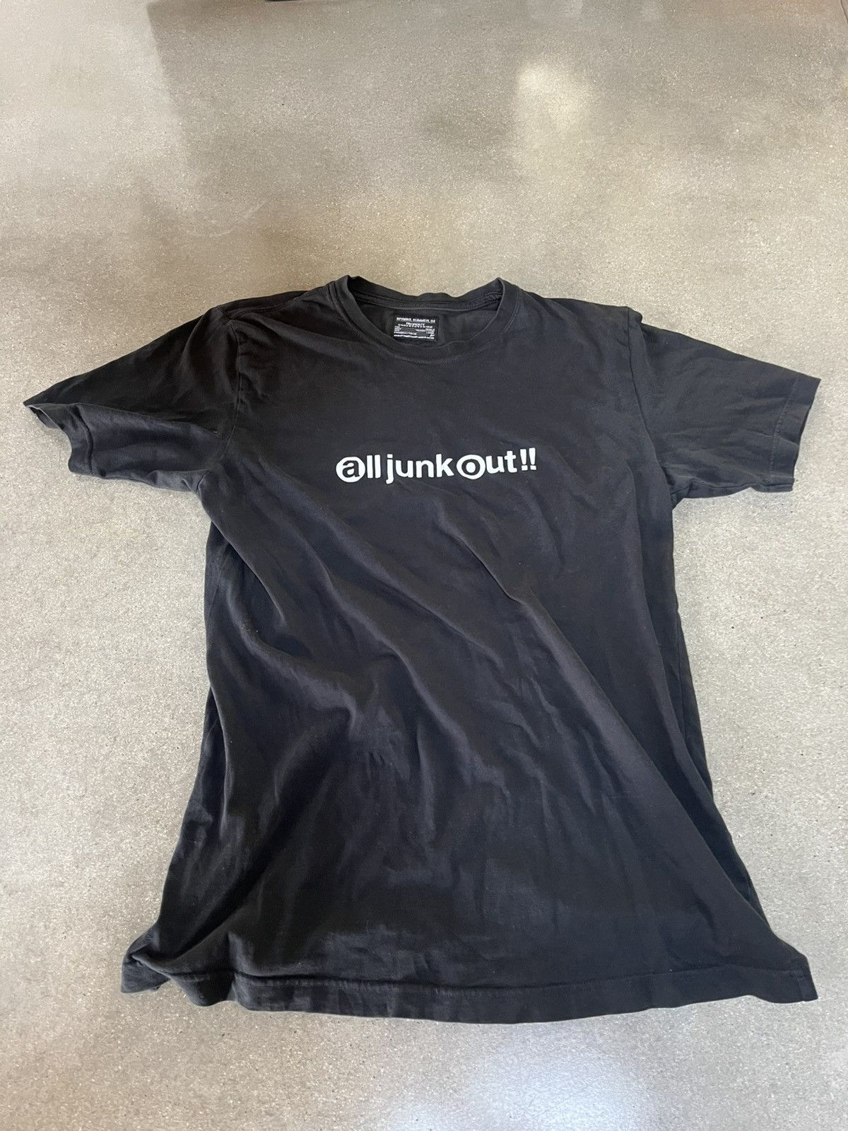 送料込 NEIGHBORHOOD FRAGMENT DESIGN SHIRT Fragment Design Collab Neighborhood Distressed Tshirt Size