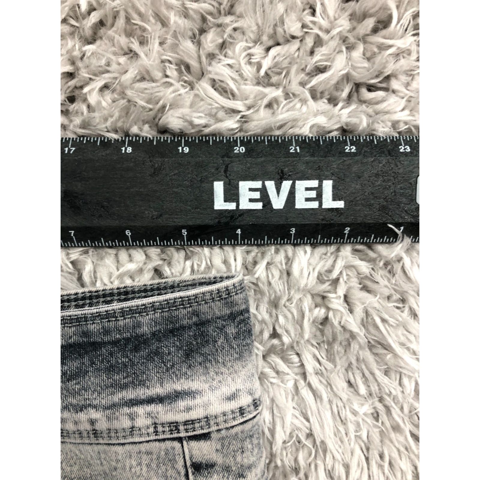 Vintage Jack David Jeans Plus Size 24 Womens High Rise Acid Wash Black Denim Biker Skinny 5-Pocket Size 42" / US 20 - 2 Thumbnail