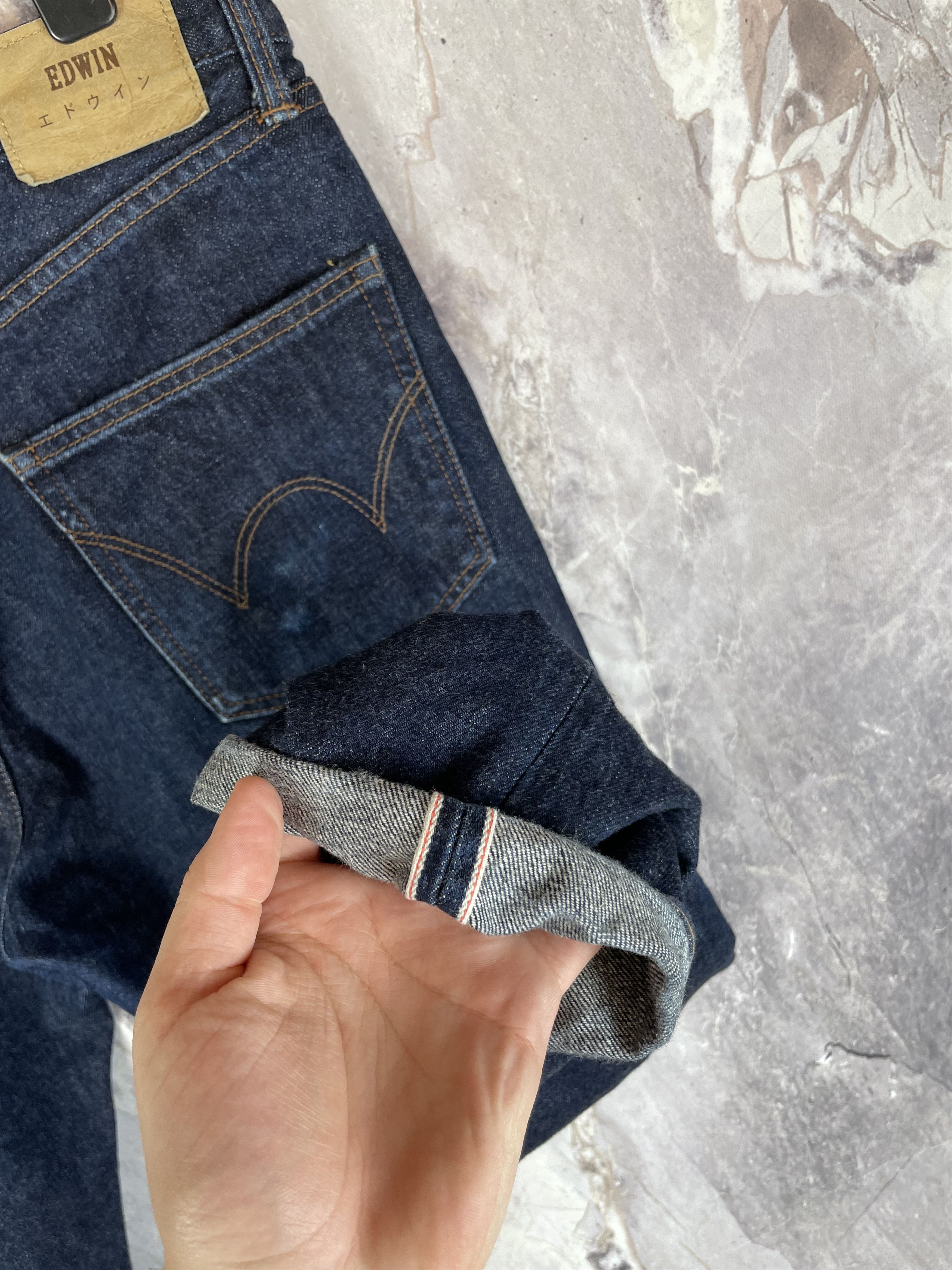 Edwin Edwin Jeans Selvage Denim Made in Japan Size US 34 / EU 50 - 6 Thumbnail
