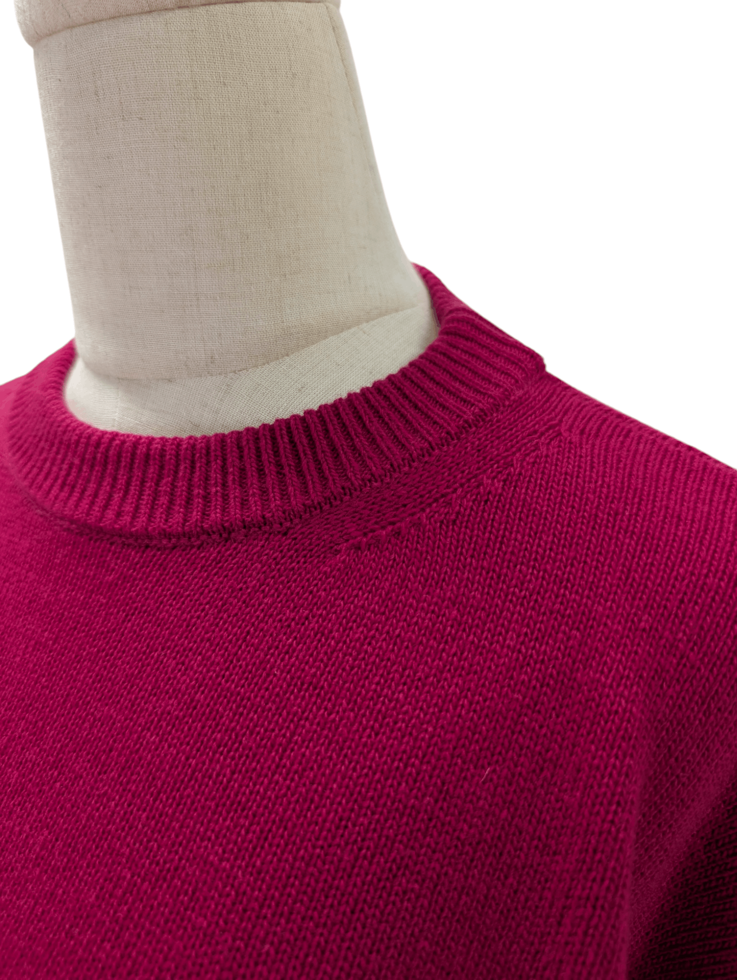 Balenciaga Balenciaga Wine Red Logo Wool And Cashmere Pullover Size XS / US 0-2 / IT 36-38 - 4 Thumbnail