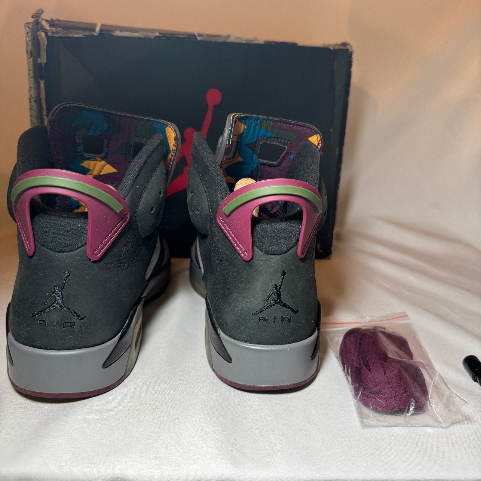Jordan Brand × Nike Size 9 - Nike Air Jordan 6 Retro Bordeaux Men's Shoes Size US 9 / EU 42 - 6 Thumbnail