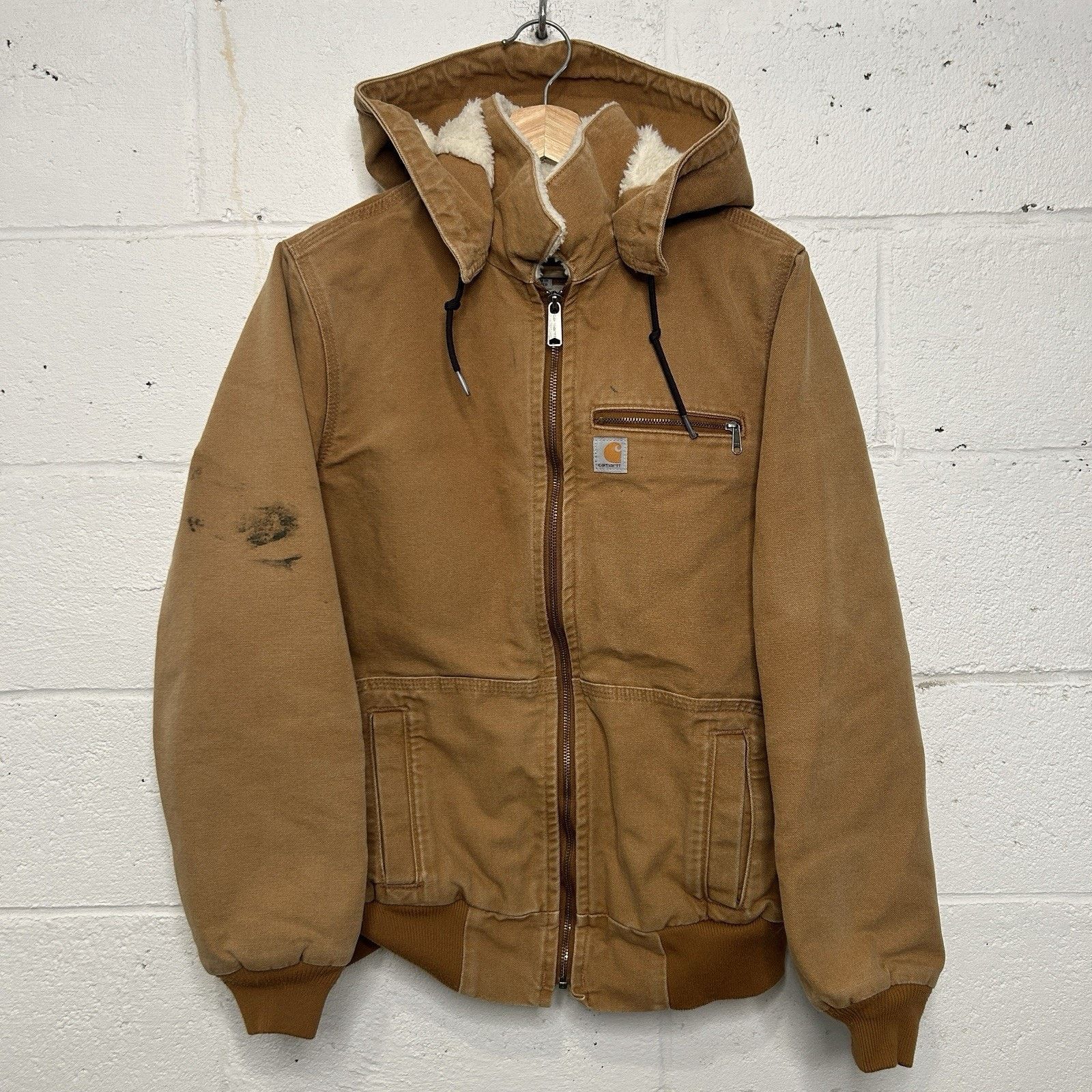 Carhartt Carhartt Sherpa-Lined Wildwood Jacket “Brown” 100815 Size XL / US 12-14 / IT 48-50 - 1 Thumbnail