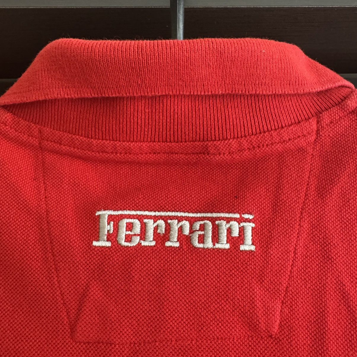 Ferrari 🏎️ Vintage Ferrari Polo 1999 Racing Size US XL / EU 56 / 4 - 8 Thumbnail