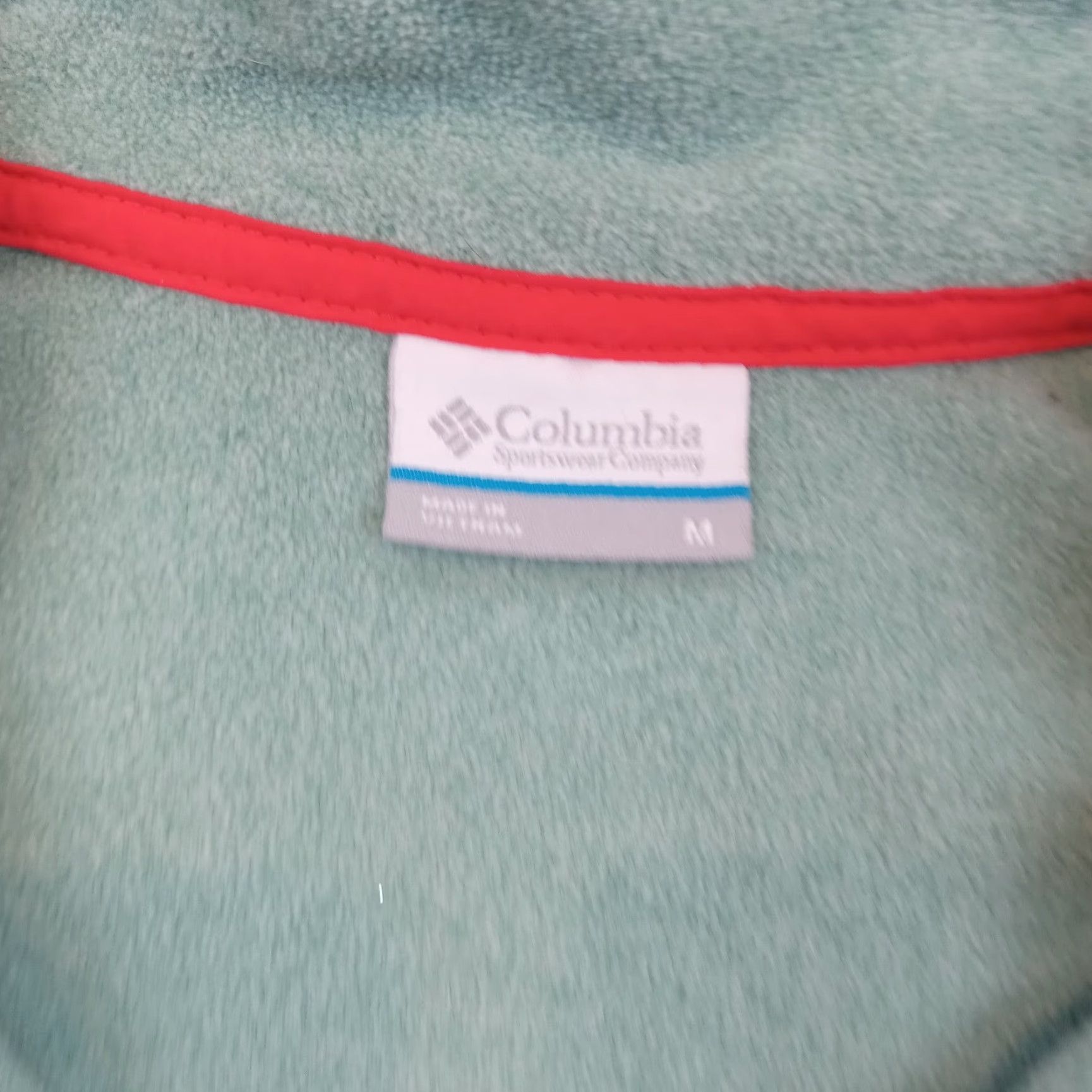 Vintage Columbia Fleece Jacket Womens Medium Green Casual Snap Closure Size M / US 6-8 / IT 42-44 - 5 Thumbnail