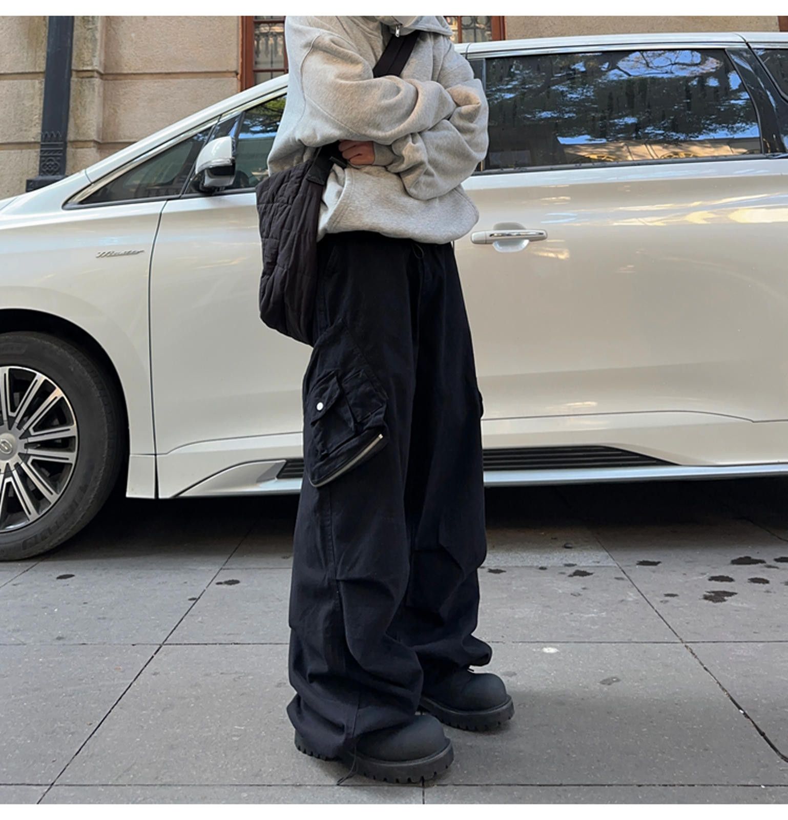Vintage Urban Style Baggy Cargo Pants Size US 32 / EU 48 - 9 Thumbnail