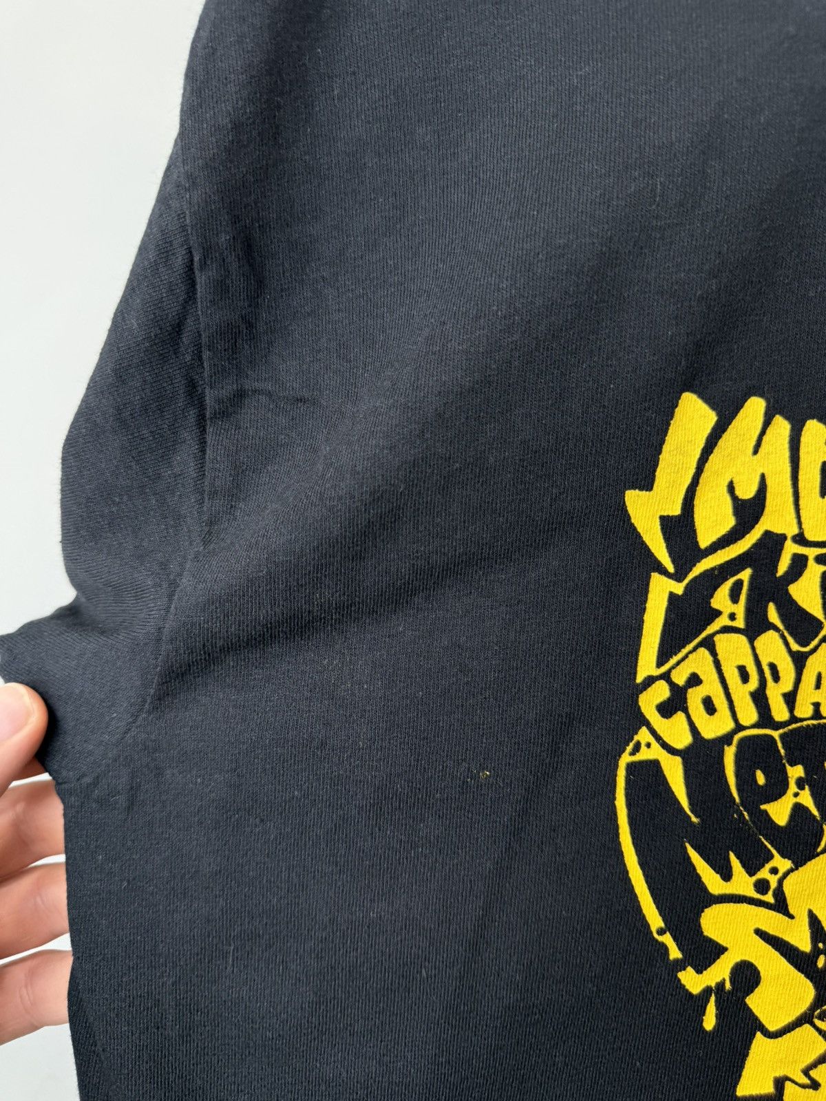 Rap Tees Wu Tang Clan T Shirt Yellow Graffiti Print Size US L / EU 52-54 / 3 - 4 Thumbnail