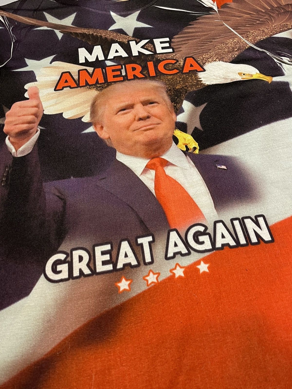 Donald Trump × President's RARE!! Donald Trump Make America Great Again Overprint tee Size US S / EU 44-46 / 1 - 7 Thumbnail