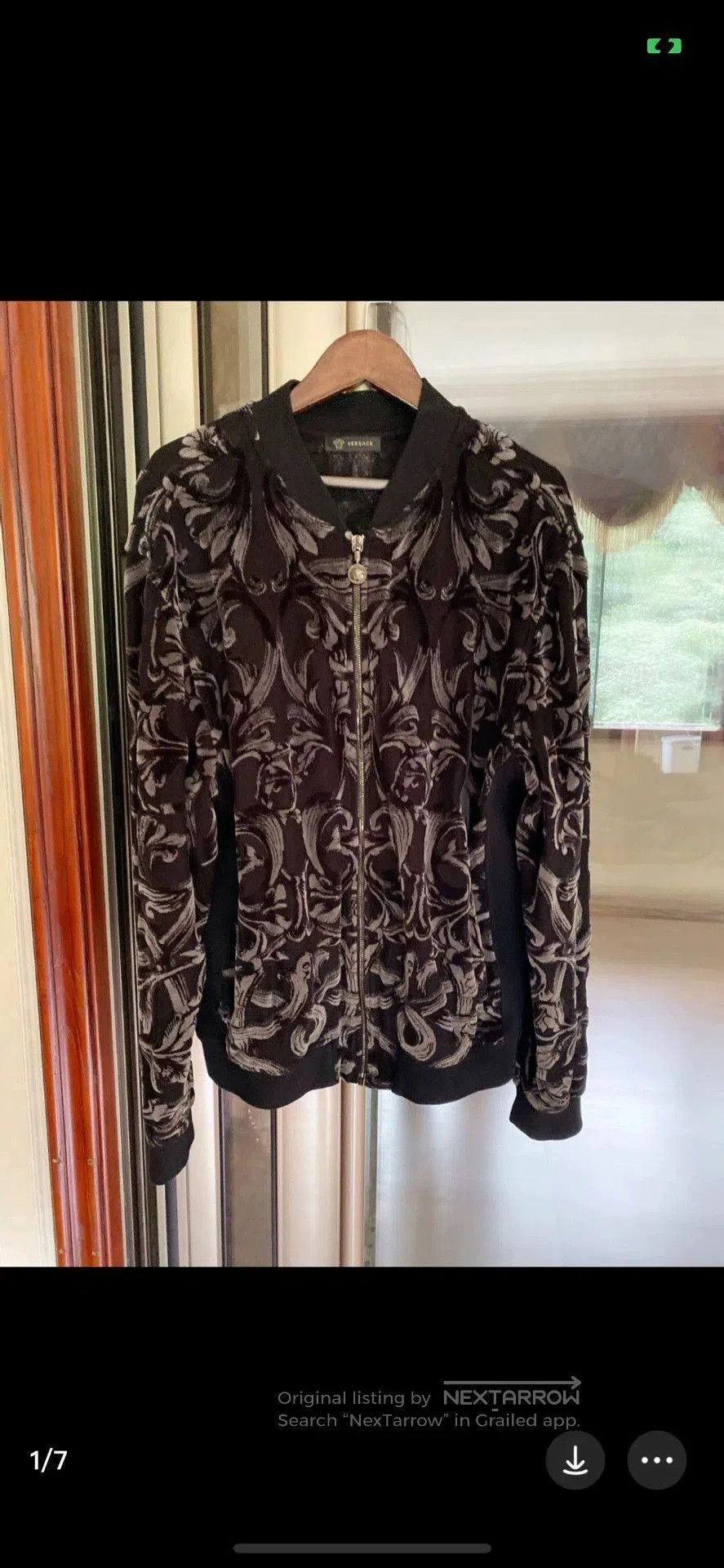 Versace Versace Baroque Velvet Autumn Winter Coat. Size US M / EU 48-50 / 2 - 2 Thumbnail