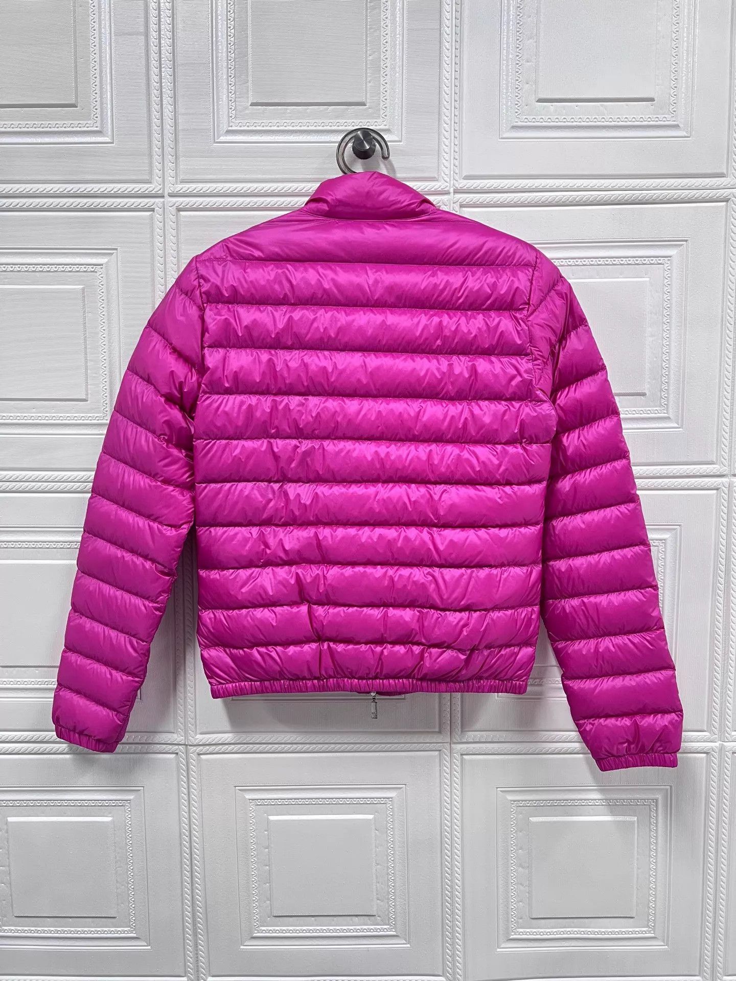 Moncler Moncler light down jacket pink arm patch Size 1 Size S / US 4 / IT 40 - 2 Thumbnail