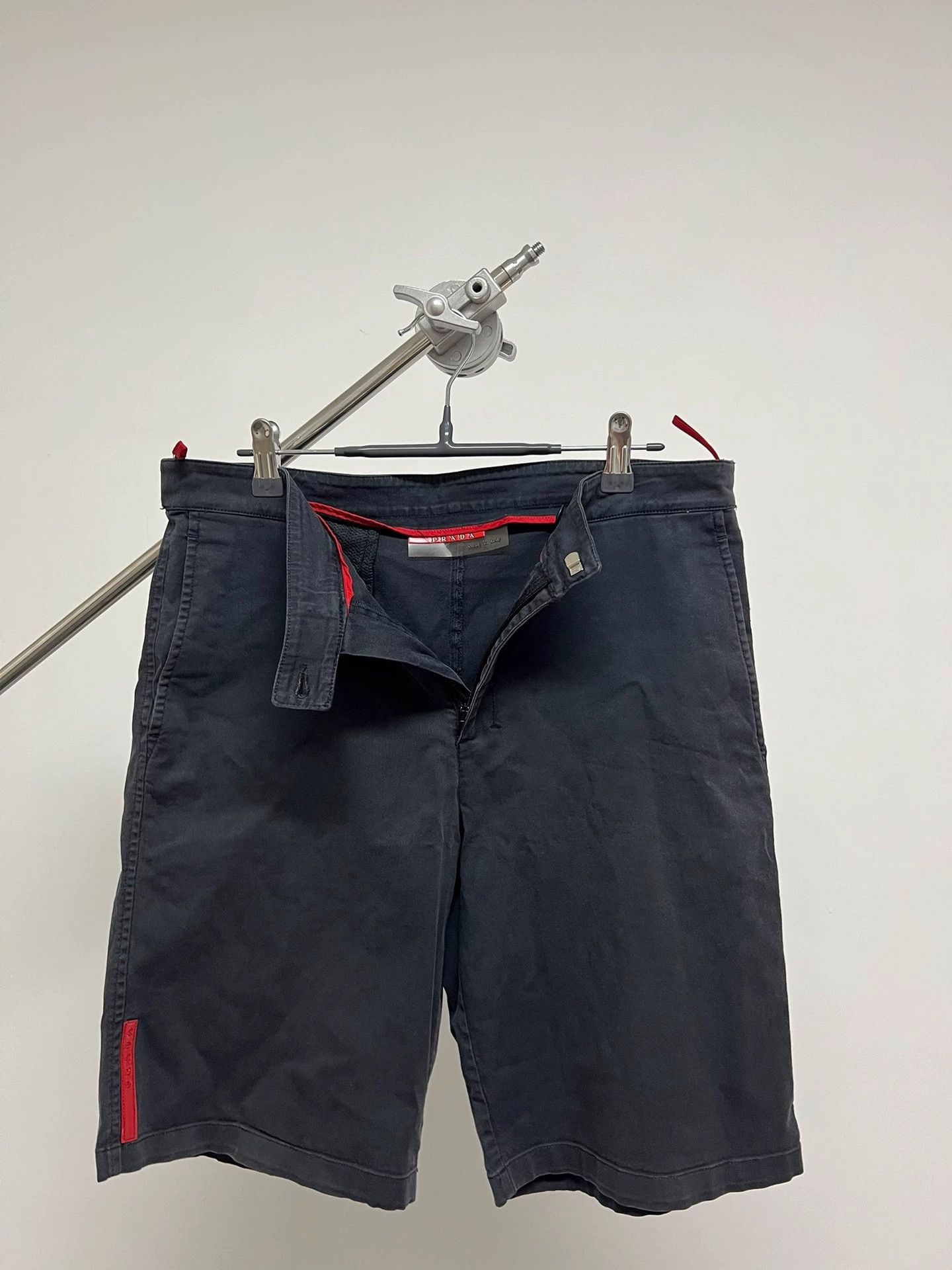 Prada Prada Vintage Sports Red Tag Washed Short Size US 34 / EU 50 - 5 Thumbnail