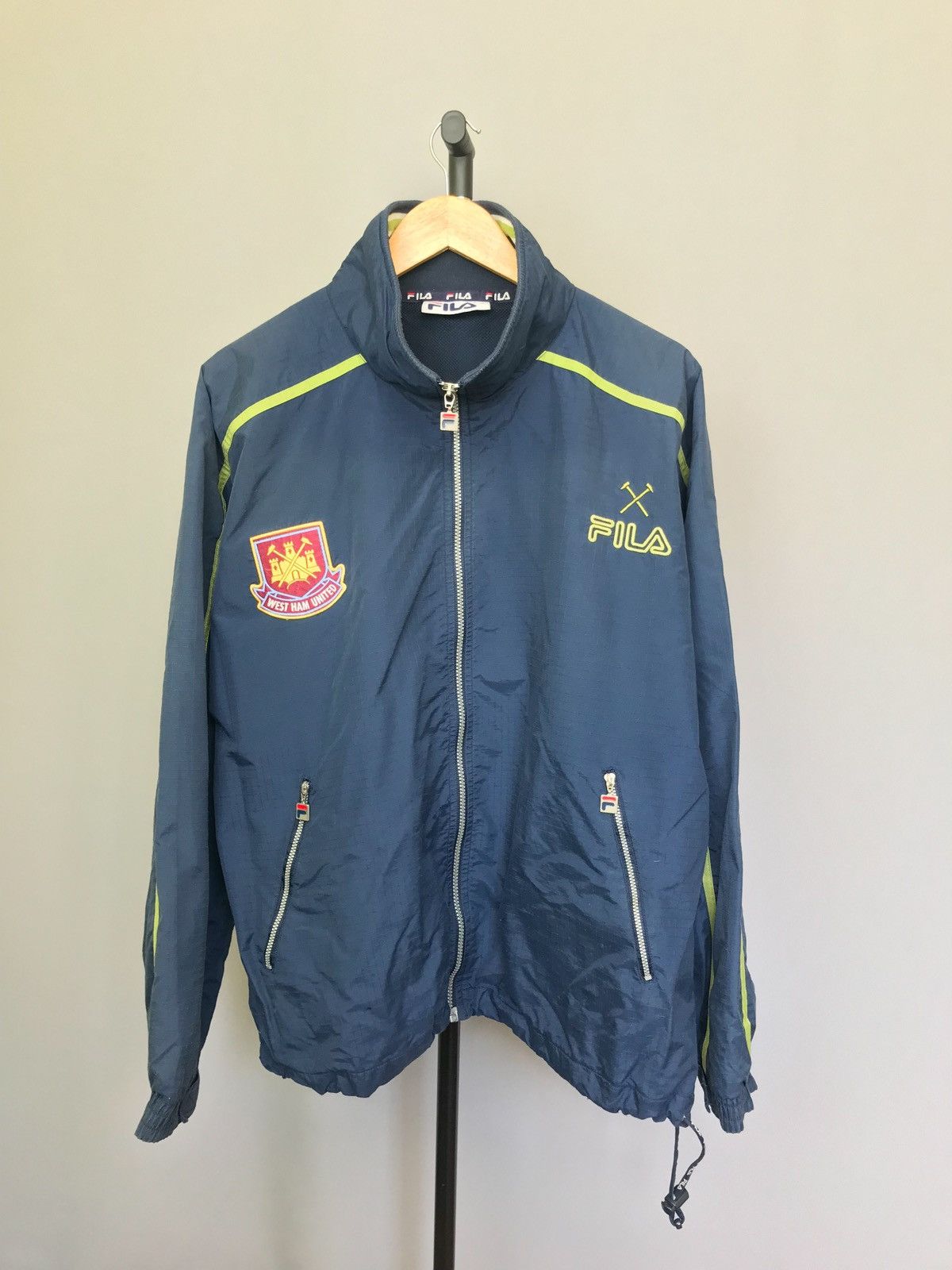 Fila Vintage Fila West Ham Hammers United Track Jacket 1999-2000 Size US XL / EU 56 / 4 - 1 Thumbnail