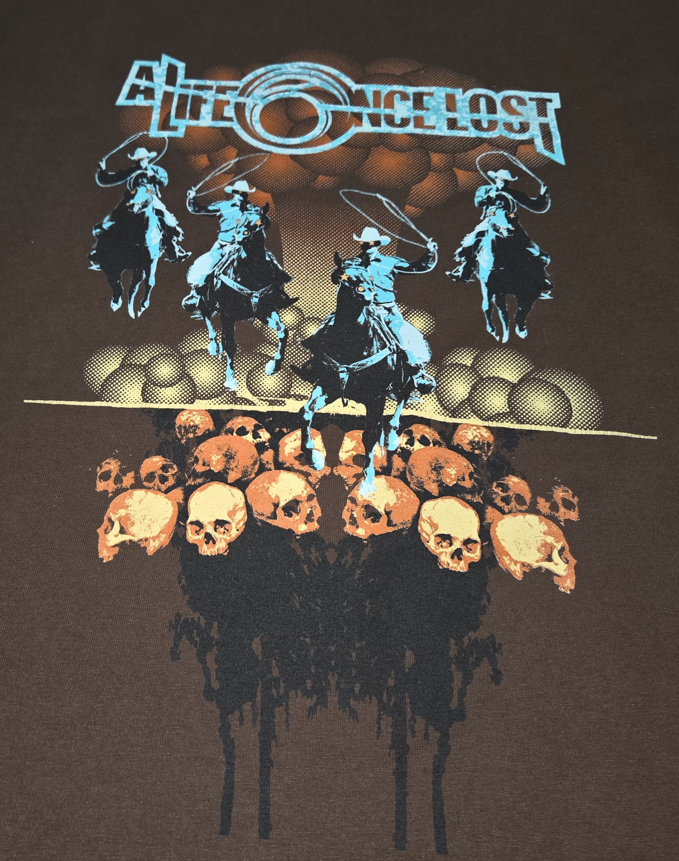 Band Tees × Vintage Vintage Metalcore Groove Band A Life Once Lost ALOL T Shirt Size US XL / EU 56 / 4 - 4 Thumbnail