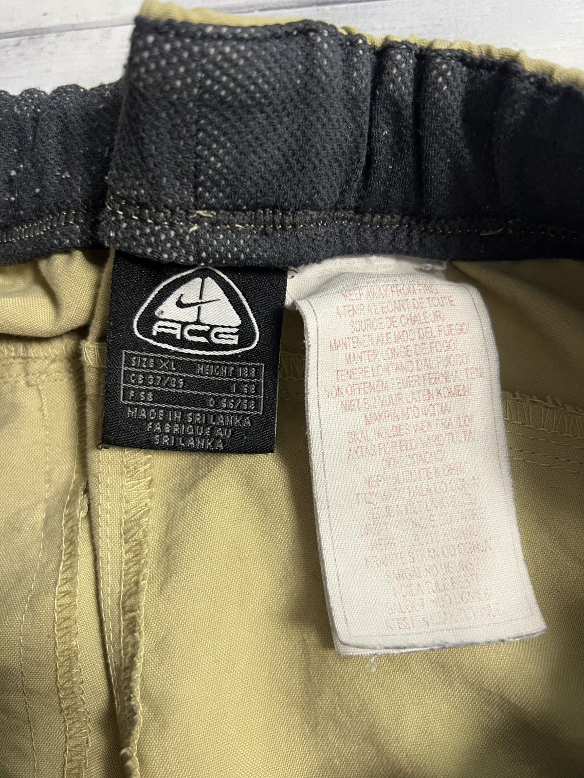Nike ACG Rare Vintage Outdoor Pants Nike ACG Swoosh Size US 35 - 9 Thumbnail