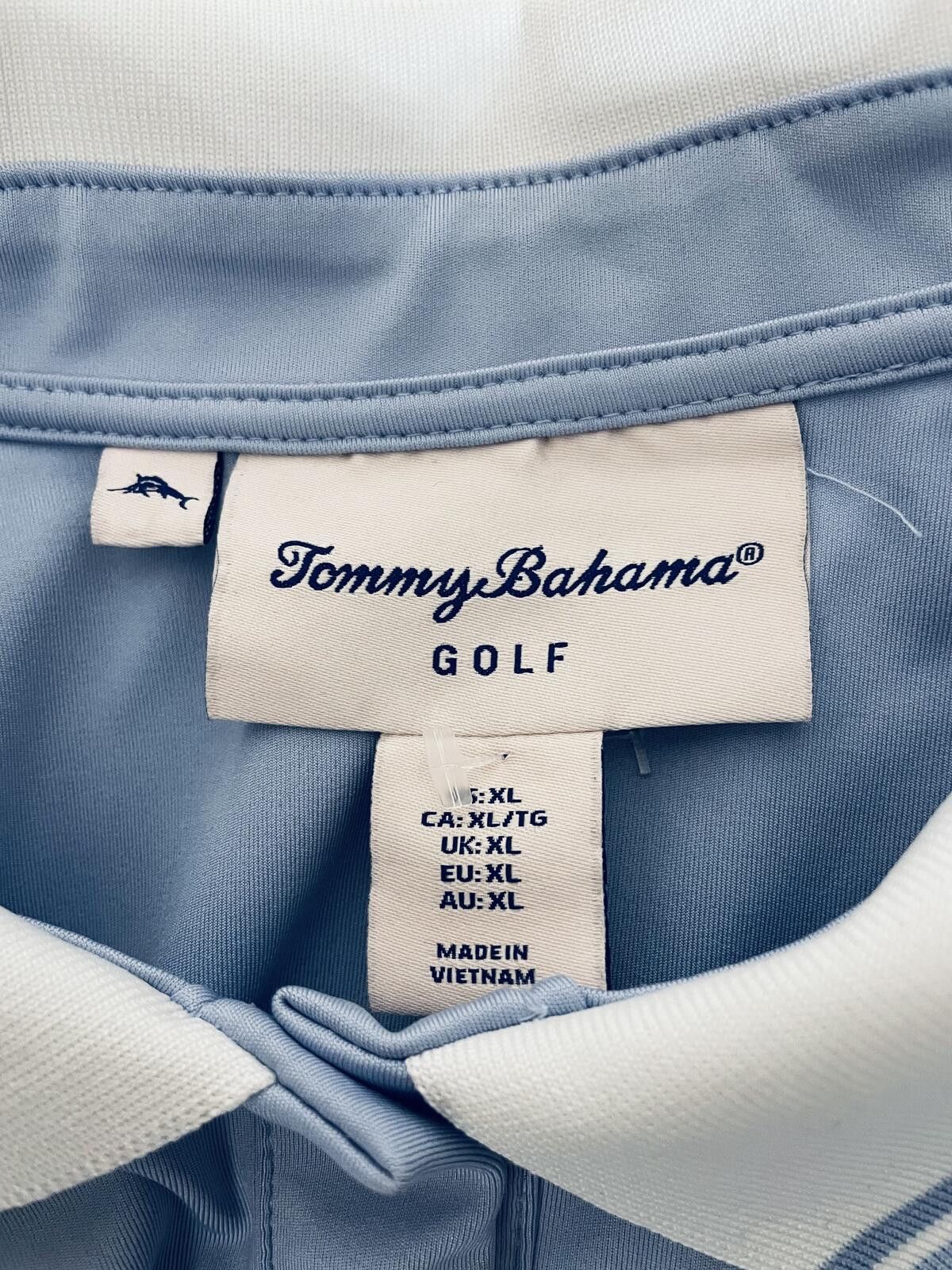 Tommy Bahama Tommy Bahama Golf Racquet & Paddle Polo Dress Blue XL Lux Size XL / US 12-14 / IT 48-50 - 2 Thumbnail