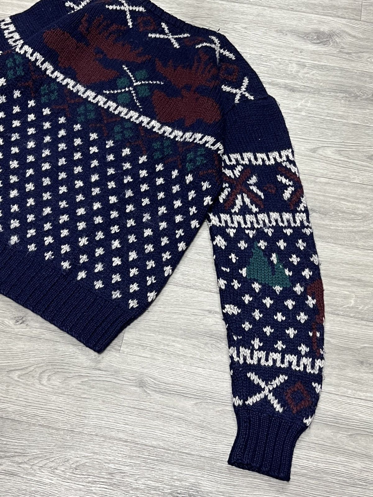 Polo Ralph Lauren Polo Ralph Lauren 90’s Nordic Deer sweater knit Size US M / EU 48-50 / 2 - 8 Thumbnail