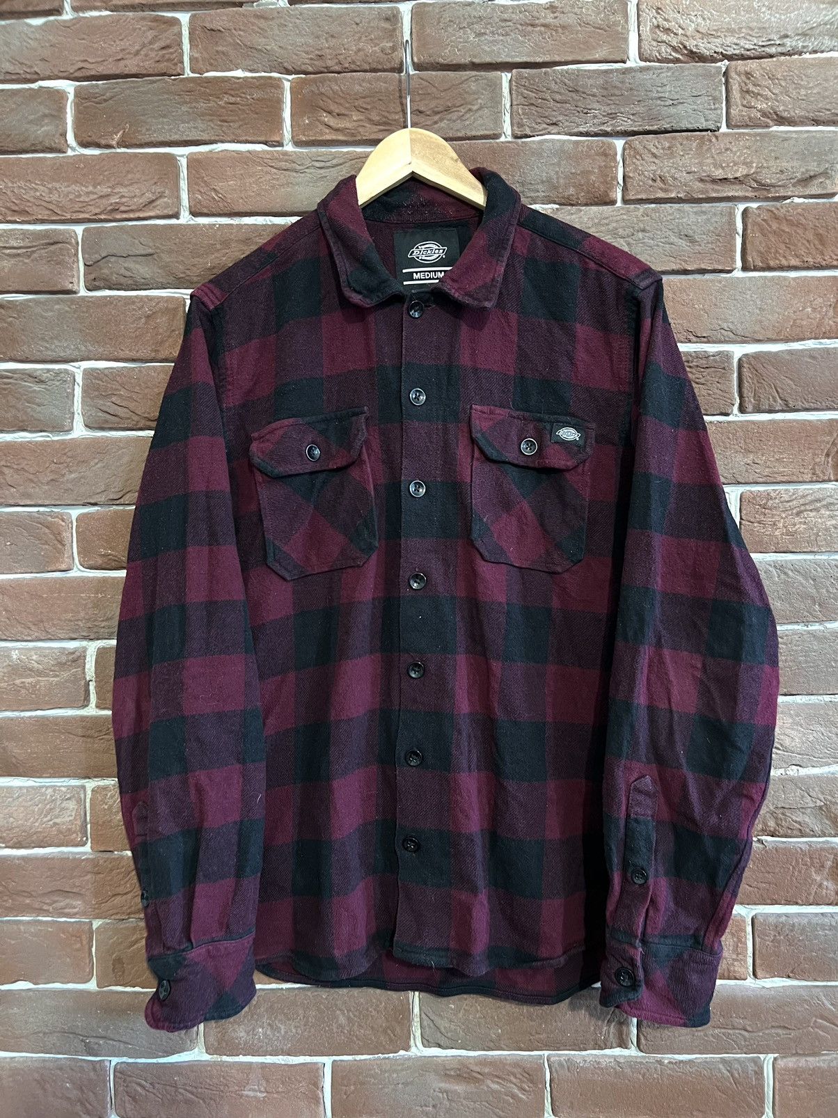 Dickies Dickies Workwear Button Up Floyd Flannel Shirt Tartan Hype Size US M / EU 48-50 / 2 - 1 Thumbnail