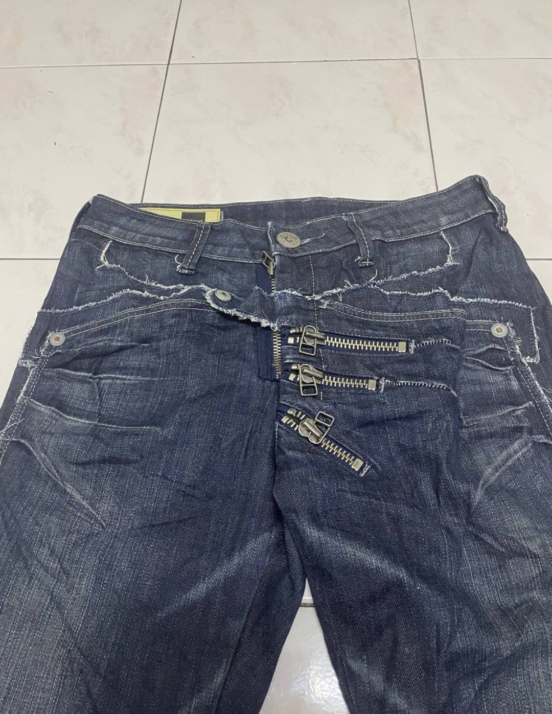 Marithe + Francois Girbaud Marithe Francois girbaud punk design jeans Size US 30 / EU 46 - 1 Thumbnail