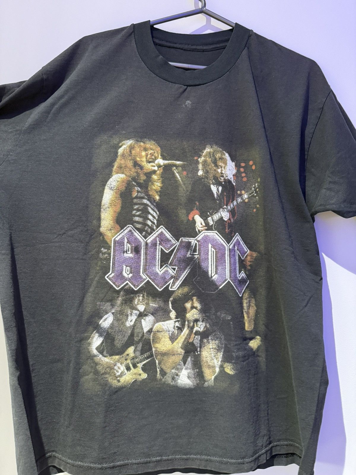 Vintage AC/DC Band Tee Size US XL / EU 56 / 4 - 1 Thumbnail