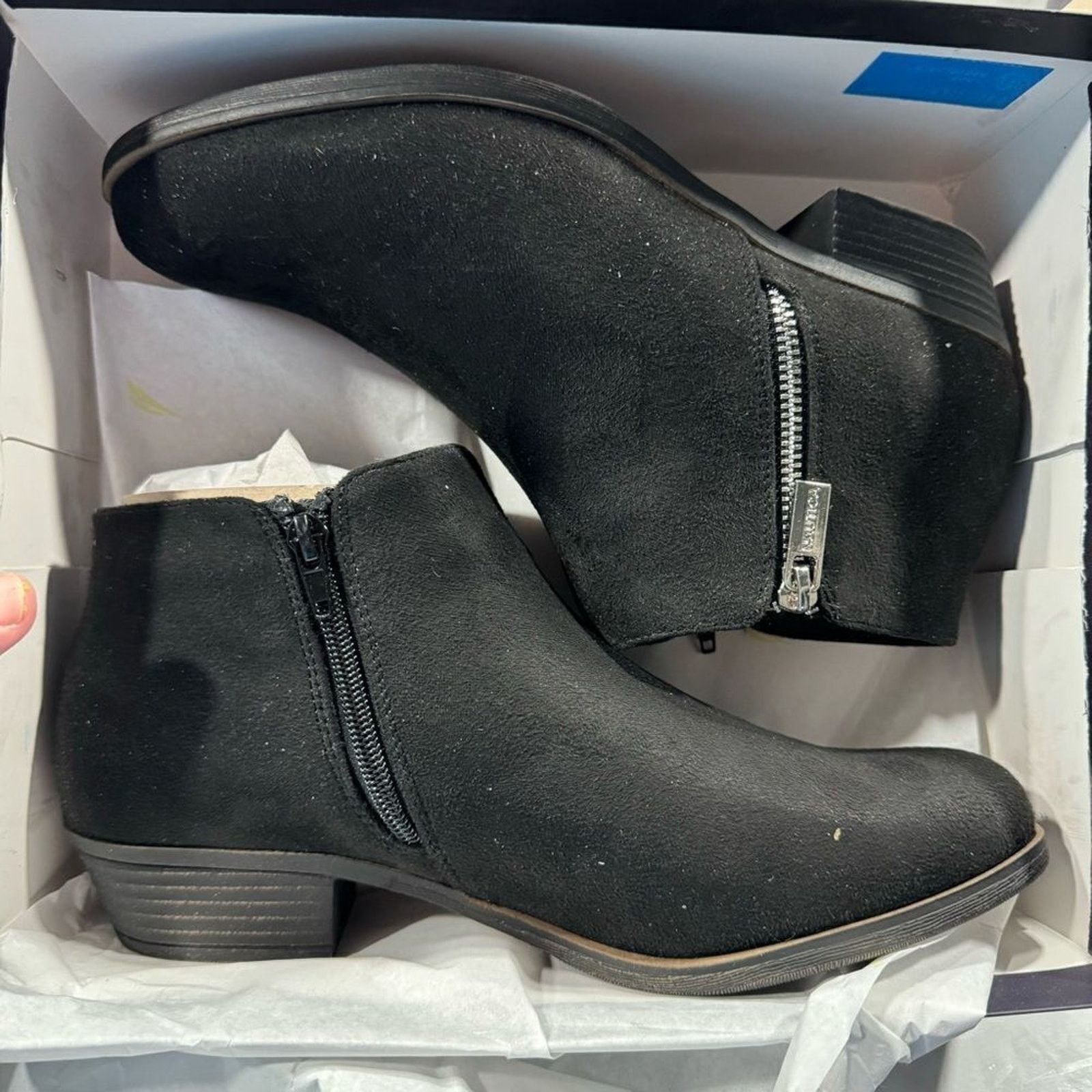 Nautica Nautica Women's Ankle Boot with Side Zipper Size 10 NEW G387 Size US 10 / IT 40 - 7 Thumbnail