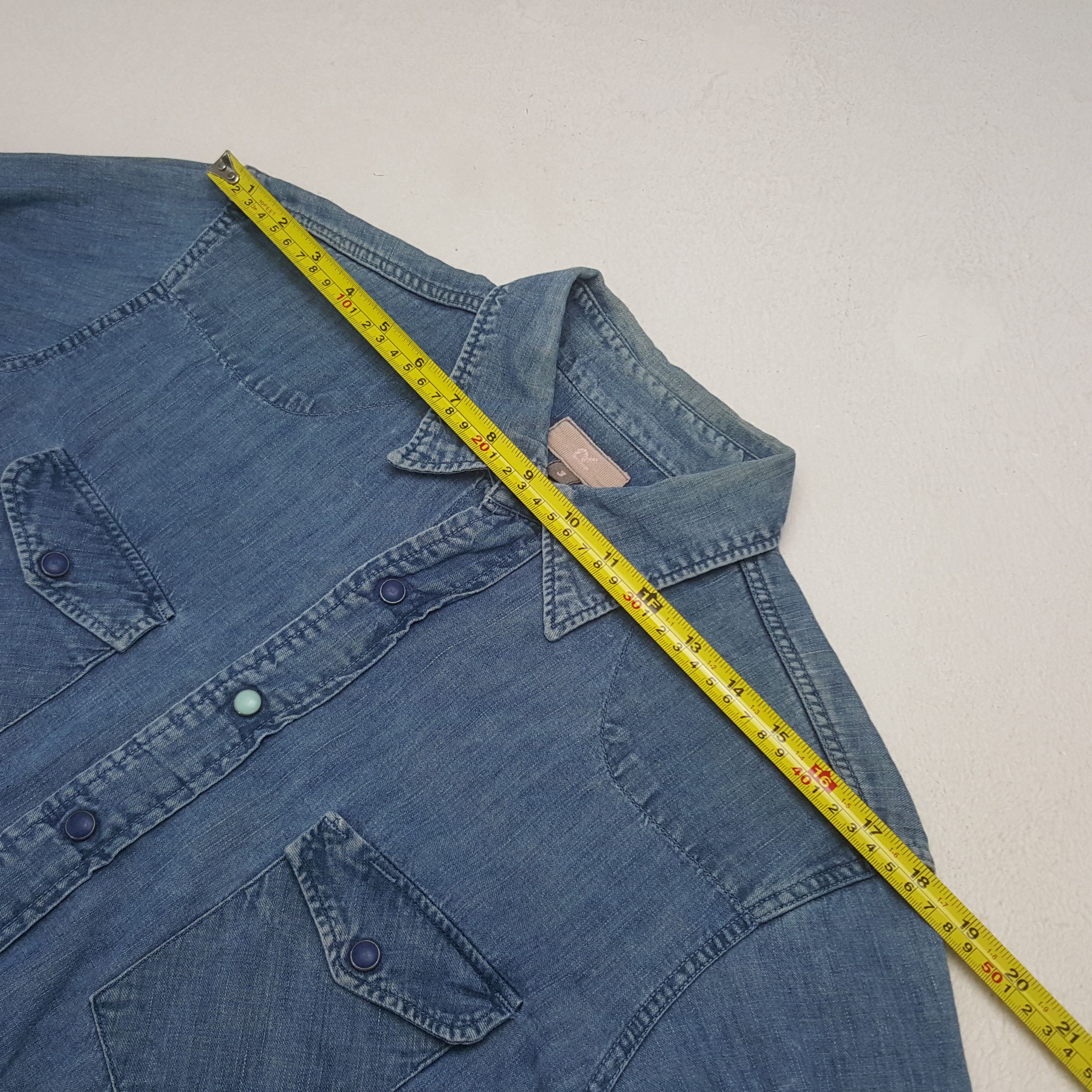 45rpm Vintage 45rpm Japanese Brand Button Up Shirt RR21 Size US S / EU 44-46 / 1 - 8 Thumbnail