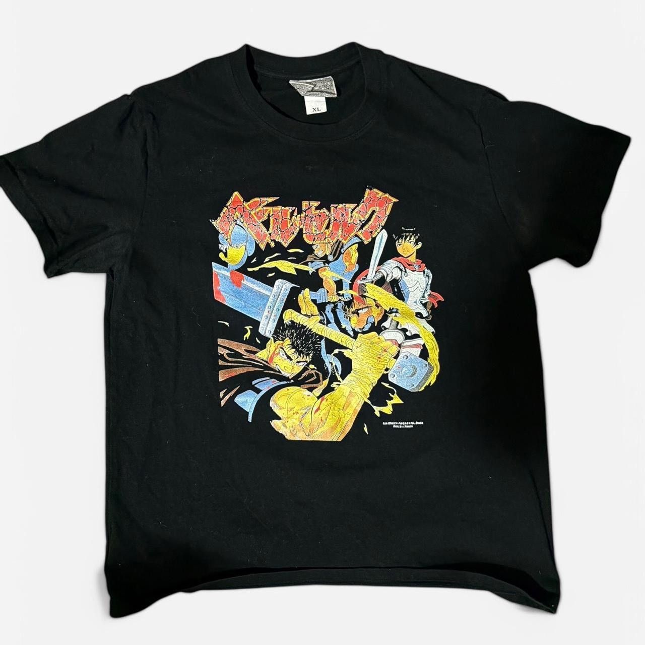 Japanese Brand × Vintage Berserk Anime T-shirt Graphic - Size L Size US L / EU 52-54 / 3 - 1 Thumbnail