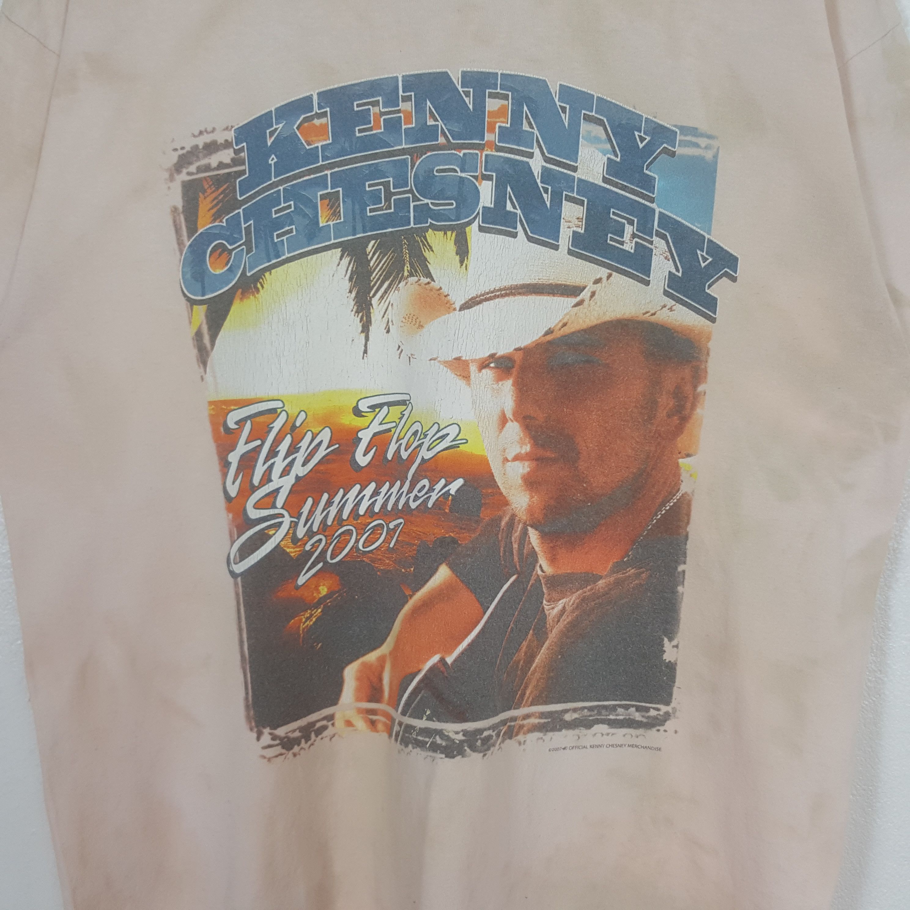 Band Tees Vintage Kenny Chesney American Singer 2007 Tshirt C319N24 Size US L / EU 52-54 / 3 - 2 Thumbnail