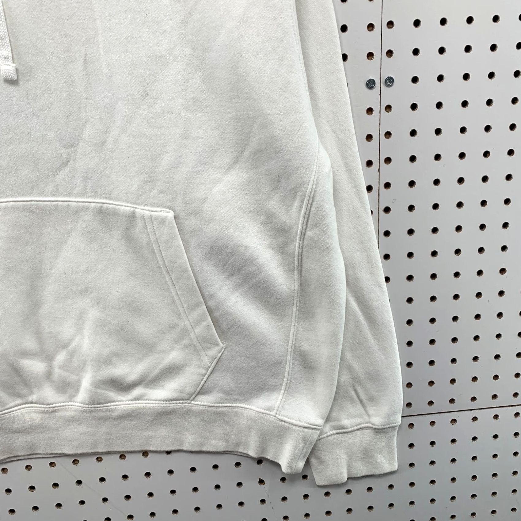 Nike Nike Essential Hoodie Sweatshirt Mens Large White Fleece Hooded Swoosh Pullover Size US L / EU 52-54 / 3 - 7 Thumbnail