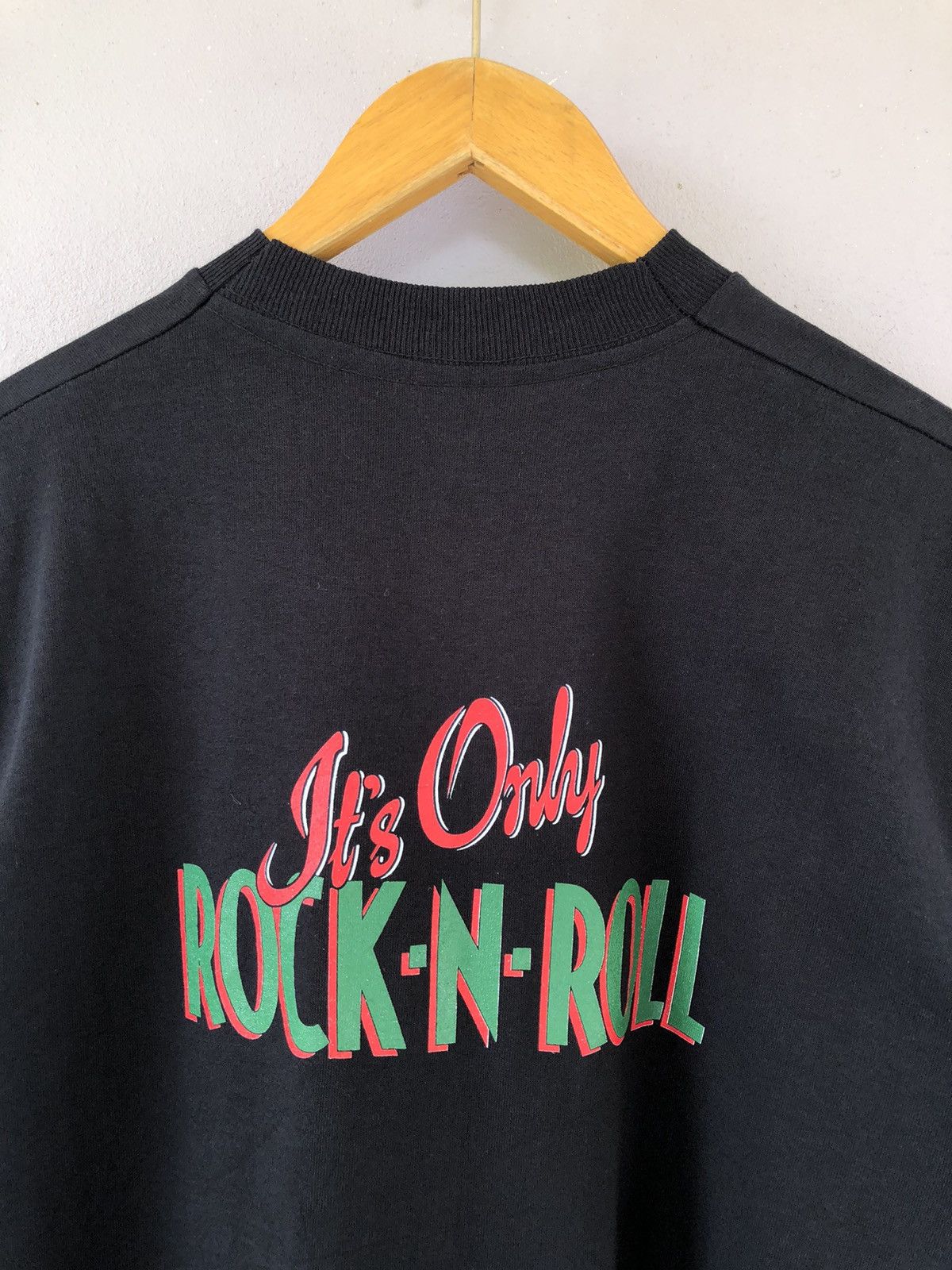 Band Tees Vintage 1990s Bill Wyman’s Sticky Fingers Cafe London Size US L / EU 52-54 / 3 - 4 Thumbnail