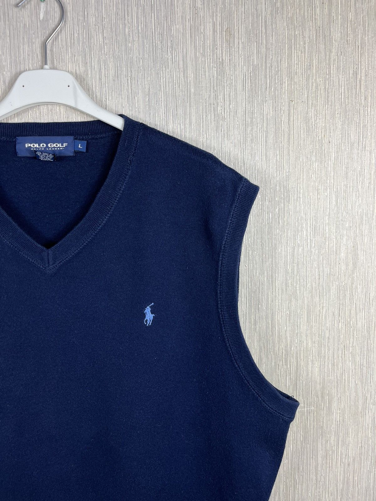 RLX Ralph Lauren × Ralph Lauren × Vintage Vintage 90s Polo Golf Ralph Lauren vest sweater sleeveless Size US L / EU 52-54 / 3 - 3 Thumbnail