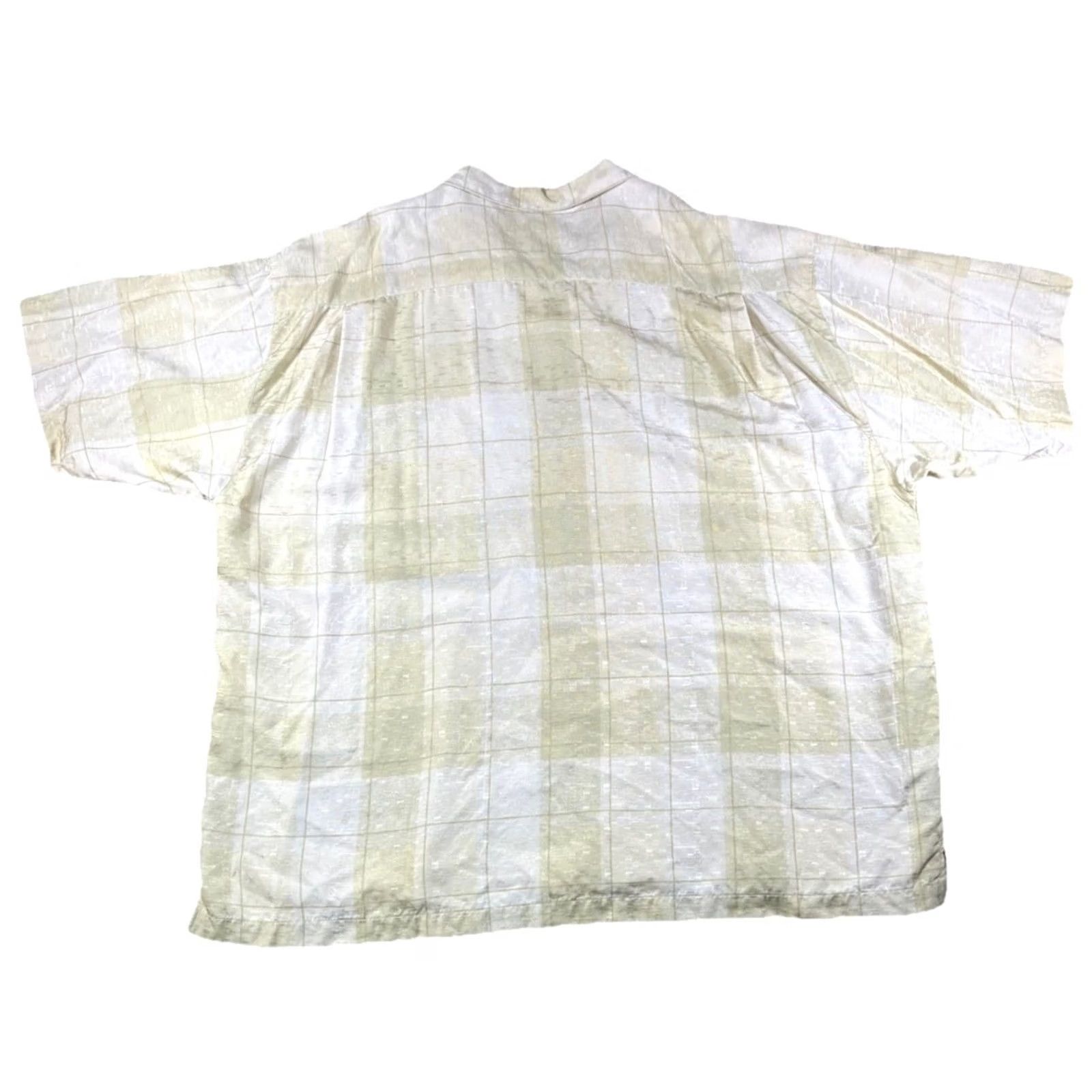 Tommy Bahama VINTAGE Tommy Bahama Button-Up Shirt Short Sleeve Yellow Plaid XXL 2XL Men’s Beach Retro Vintage Size US XXL / EU 58 / 5 - 8 Thumbnail