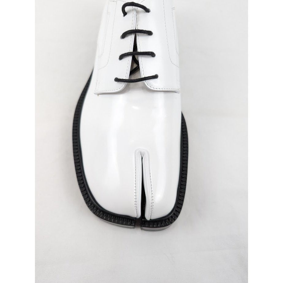 Maison Margiela o1rshd1 Laced Tabi Loafers in White Size US 10 / EU 43 - 6 Thumbnail
