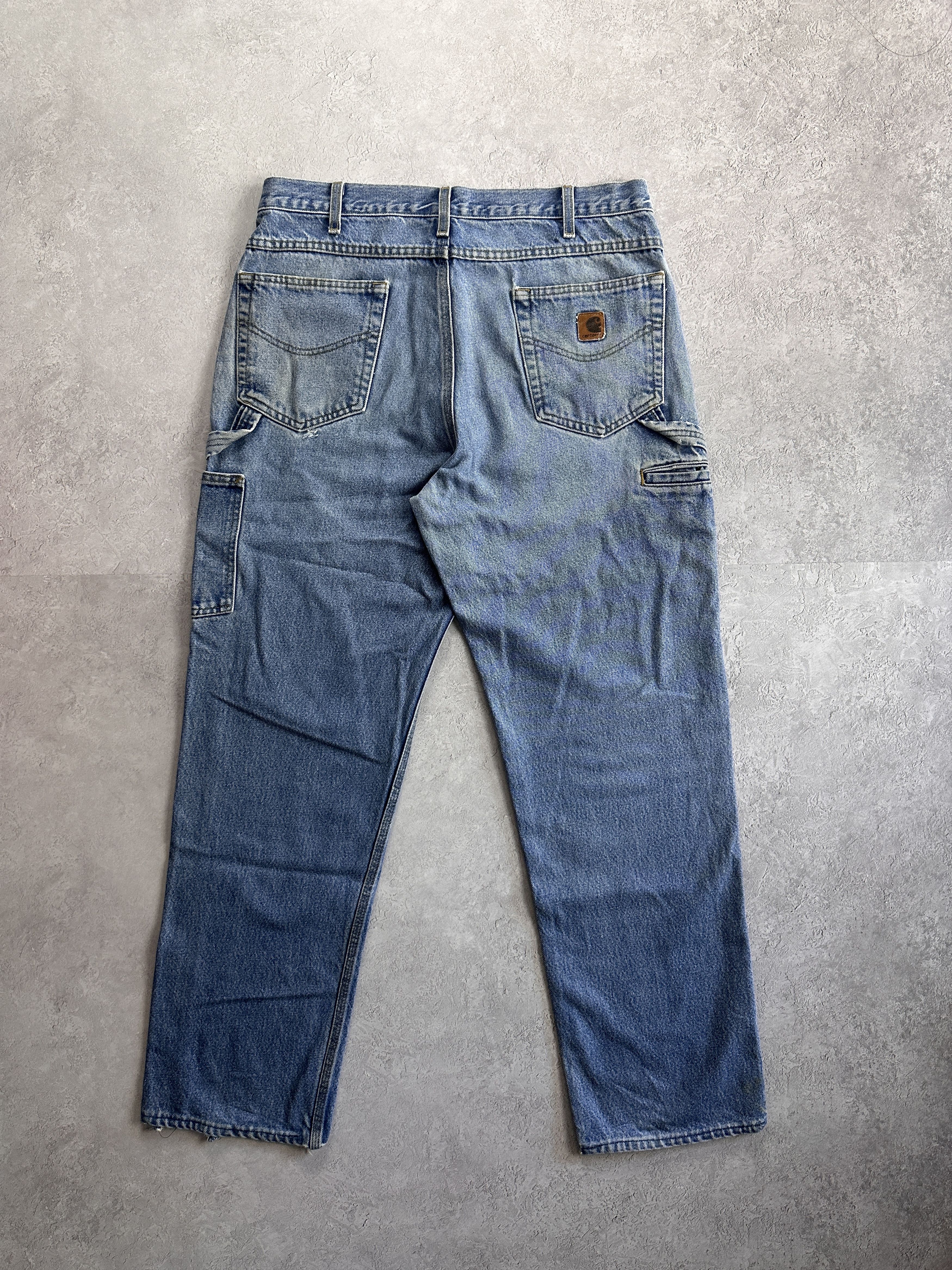 Carhartt × Vintage Vintage Carhartt Workwear Denim Pant Size US 36 / EU 52 - 1 Thumbnail