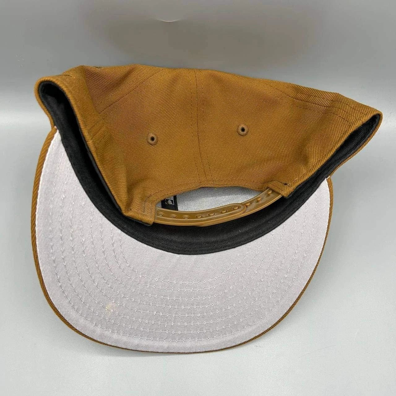 New Era New York Yankees Hat Men Brown Embroidered MLB Snap Back Cap Size ONE SIZE - 5 Thumbnail