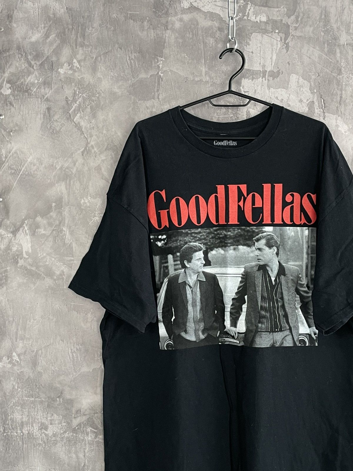 Vintage Vintage Goodfellas Rare Big Logo T Shirt Size US L / EU 52-54 / 3 - 3 Thumbnail