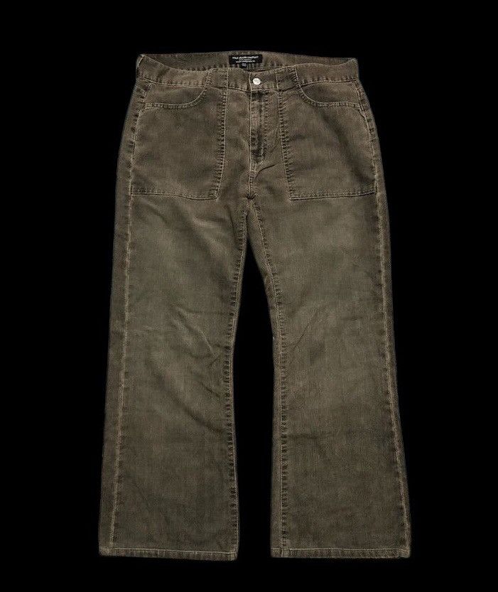 Polo Ralph Lauren FLARED⚡️⚡️CORDUROY BAKER PANT BY POLO JEANS Size US 35 - 1 Thumbnail